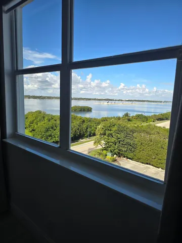 a view of sky from window