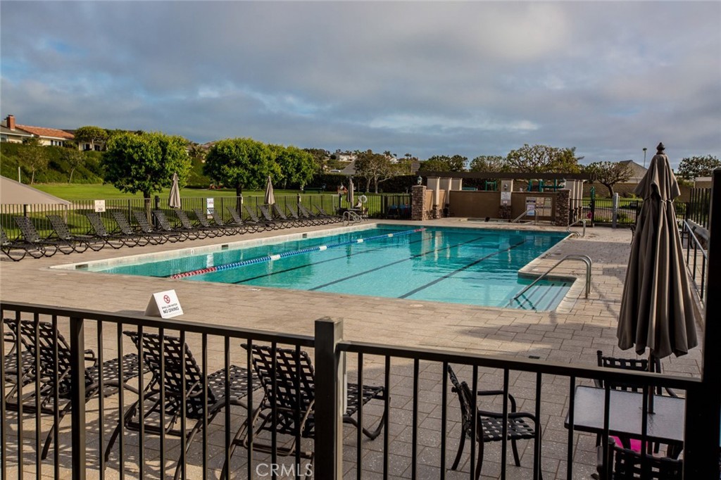 33571 Binnacle Drive Dana Point, CA 92629 - Photo 38 of 48 a view of a pathway with a wrought fence