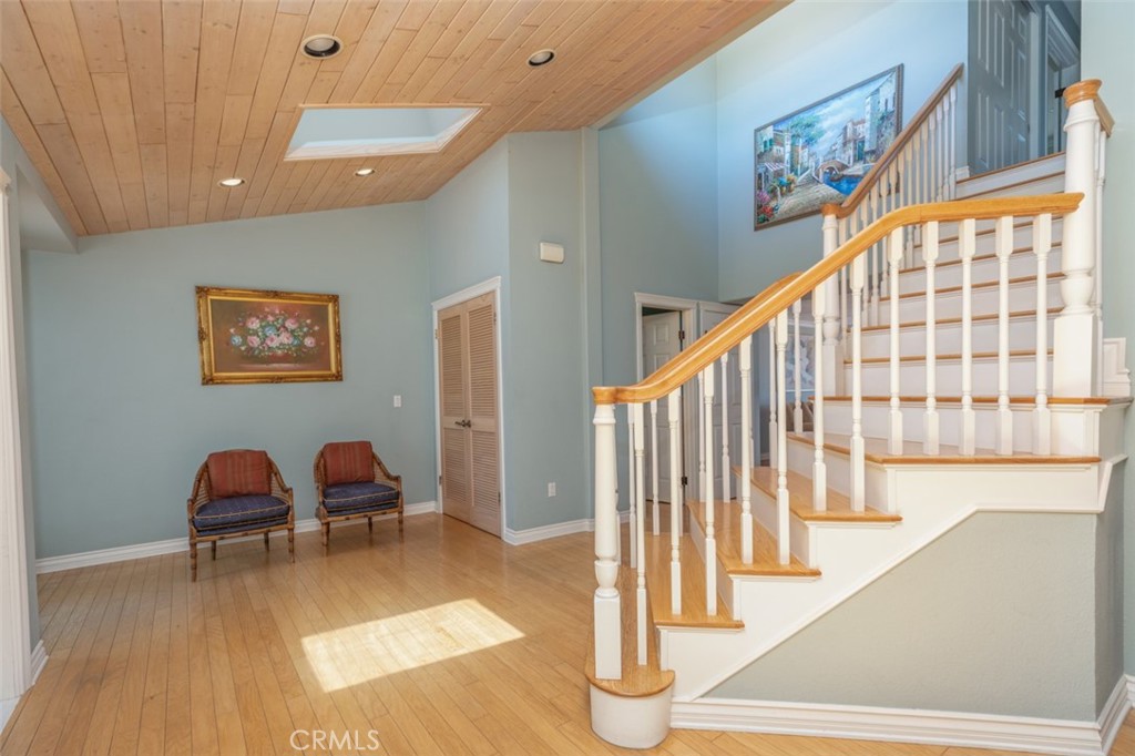 33571 Binnacle Drive Dana Point, CA 92629 - Photo 7 of 48 a view of entryway and hall with wooden floor