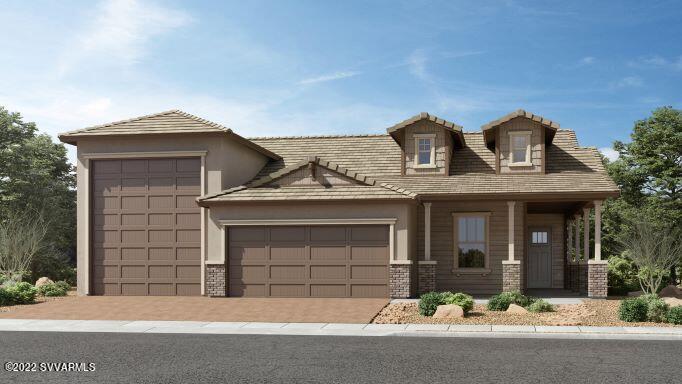 a front view of a house with yard