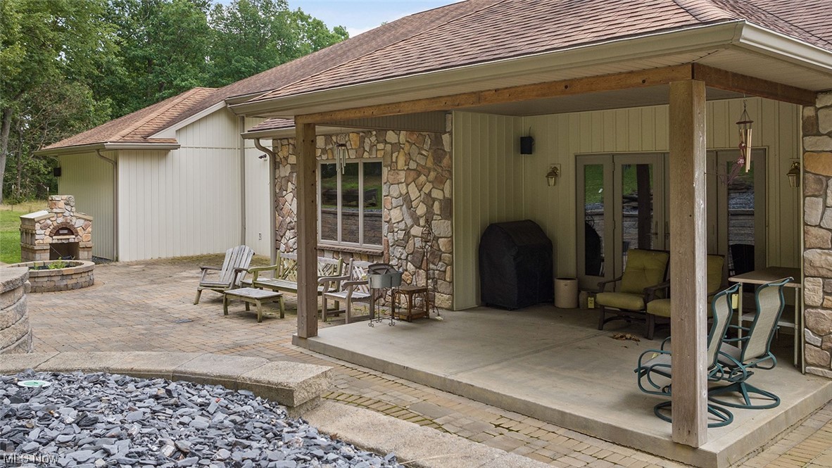 57430 Ohio Riverview Road Shadyside, OH 43947 - Photo 25 of 35 View of terrace