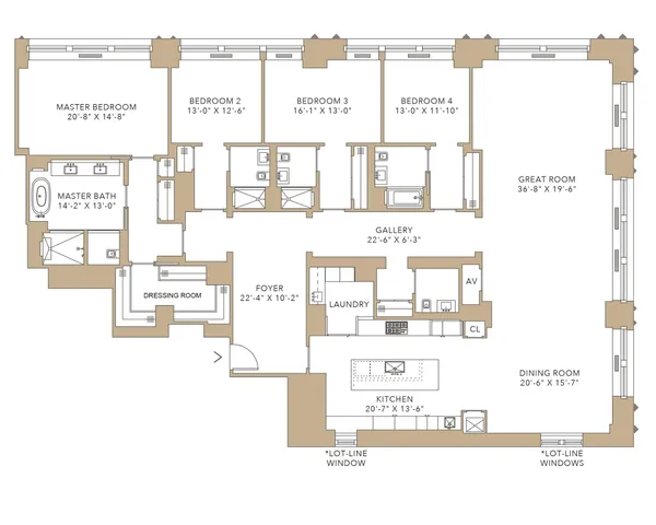 $16,995,000 | 212 5th Avenue, Unit 17A | NoMad