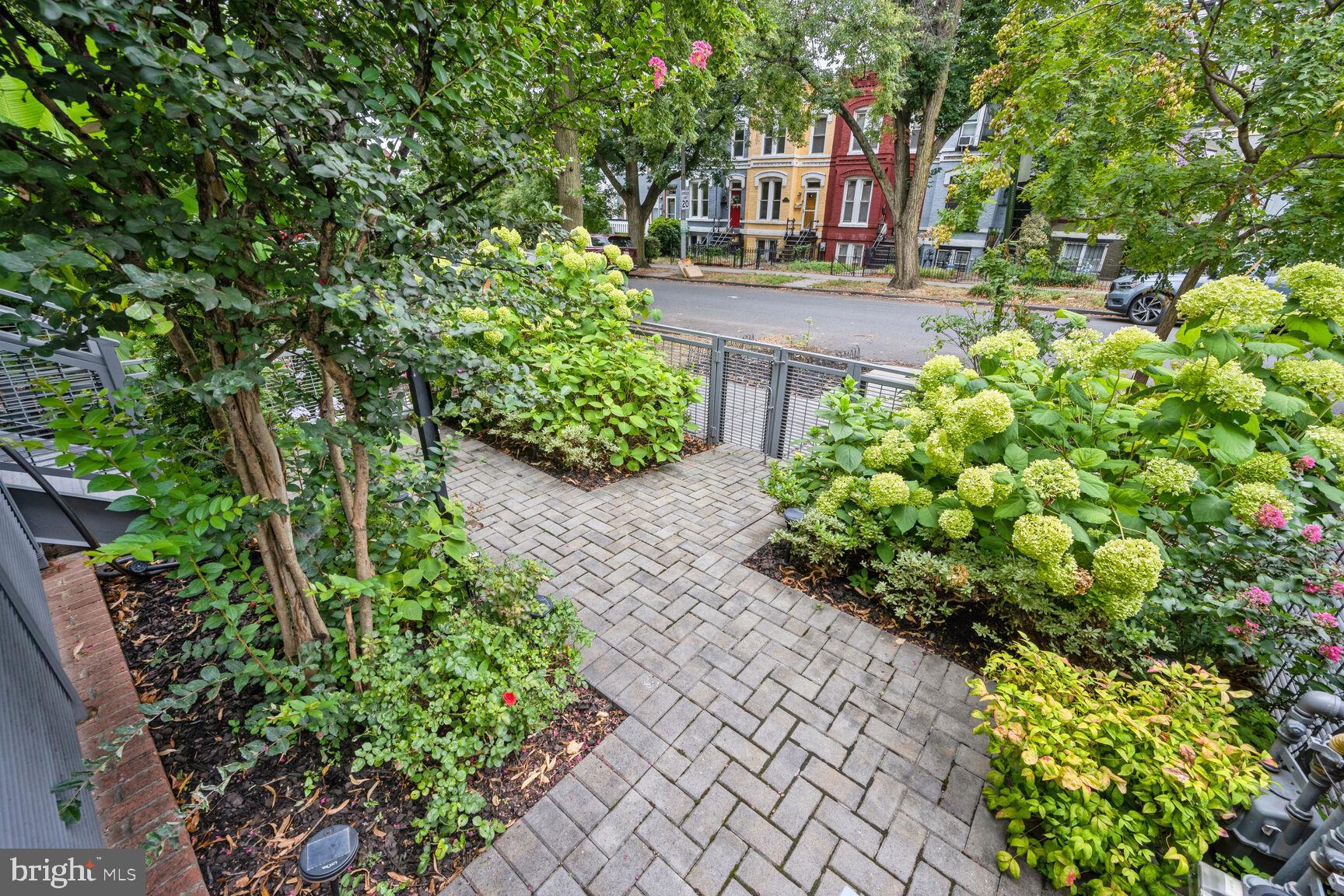 1143 5th Street Northeast, Unit 1 Washington, DC 20002 - Photo 33 of 54 a view of yard with flower and trees