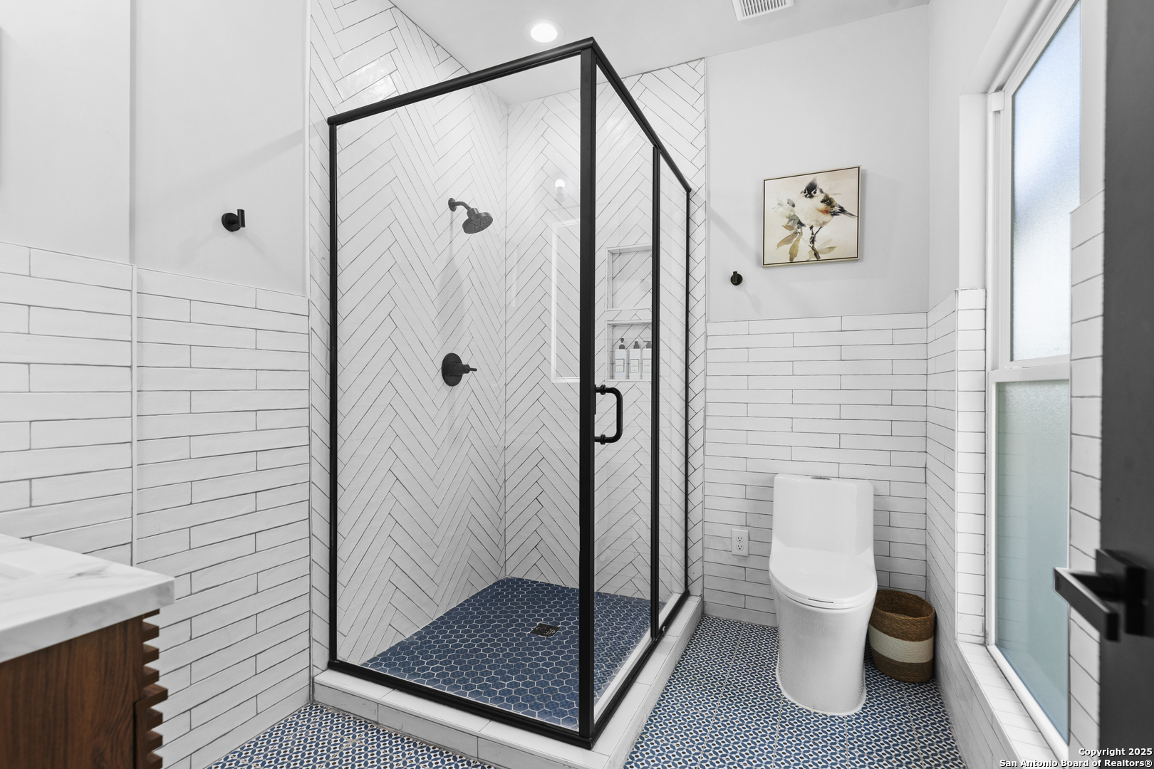 6789 River New Braunfels, TX 78132 - Photo 38 of 50 a bathroom with a shower and a toilet