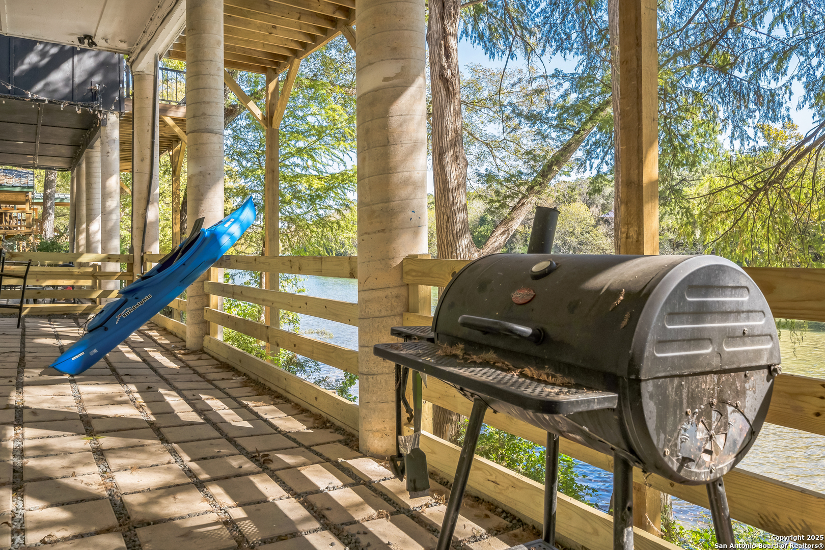 6789 River New Braunfels, TX 78132 - Photo 46 of 50 a front view of a house with garden
