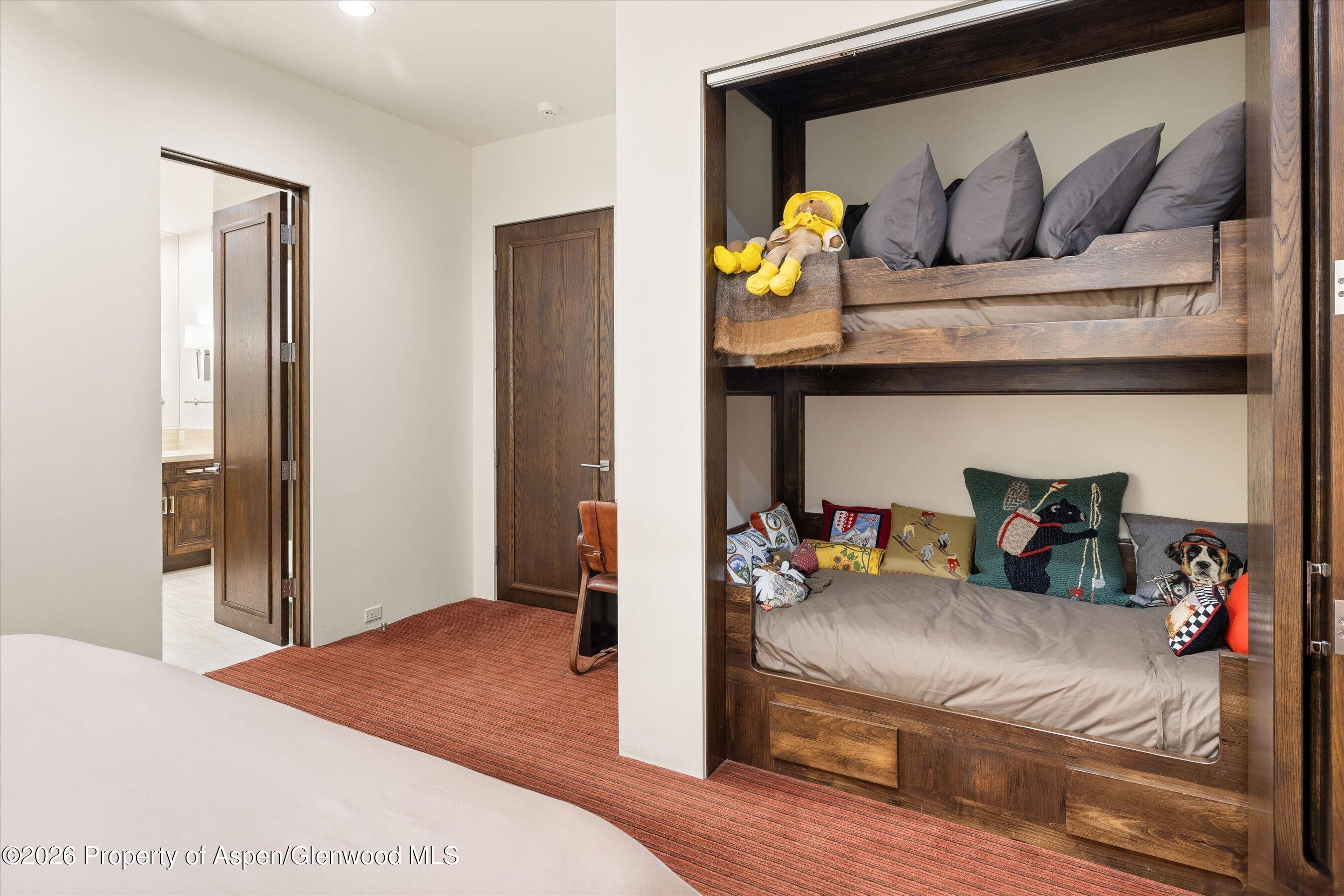 1682 Red Mountain Road Aspen, CO 81612 - Photo 25 of 42 Guest Suite 2 with Bunks