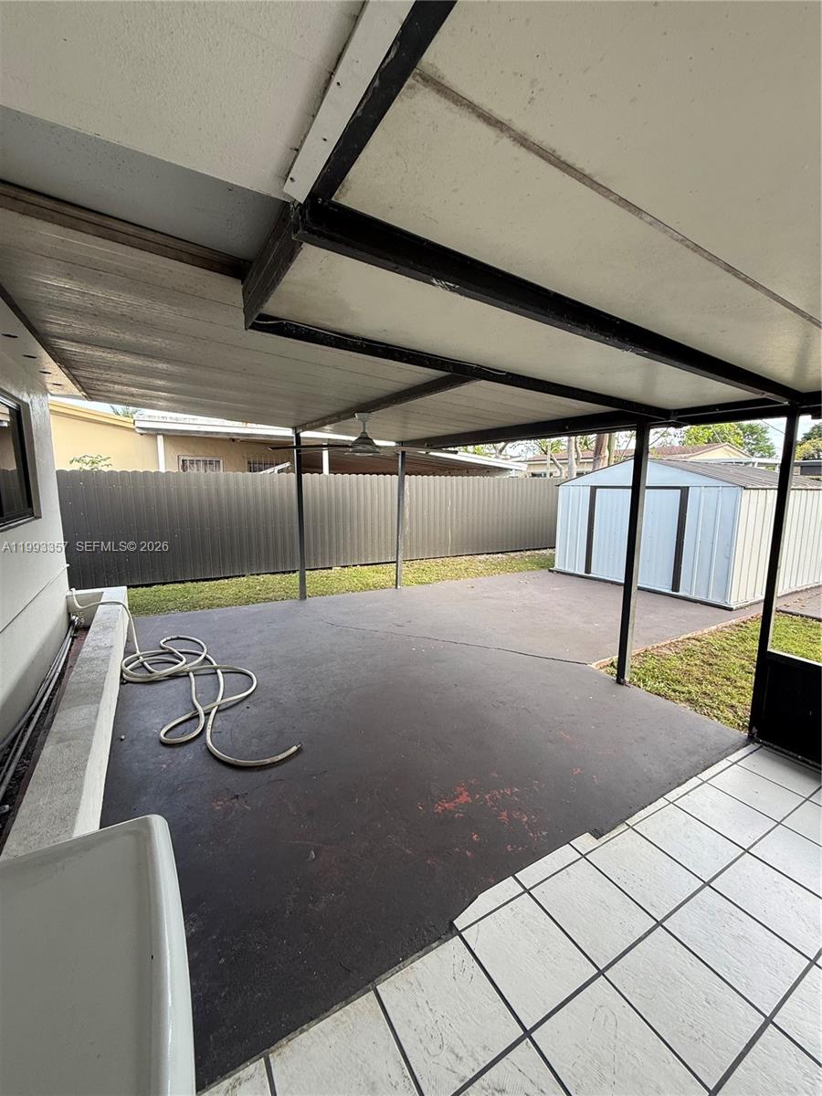 1050 West 37th Street Hialeah, FL 33012 - Photo 15 of 19 a view of a garage