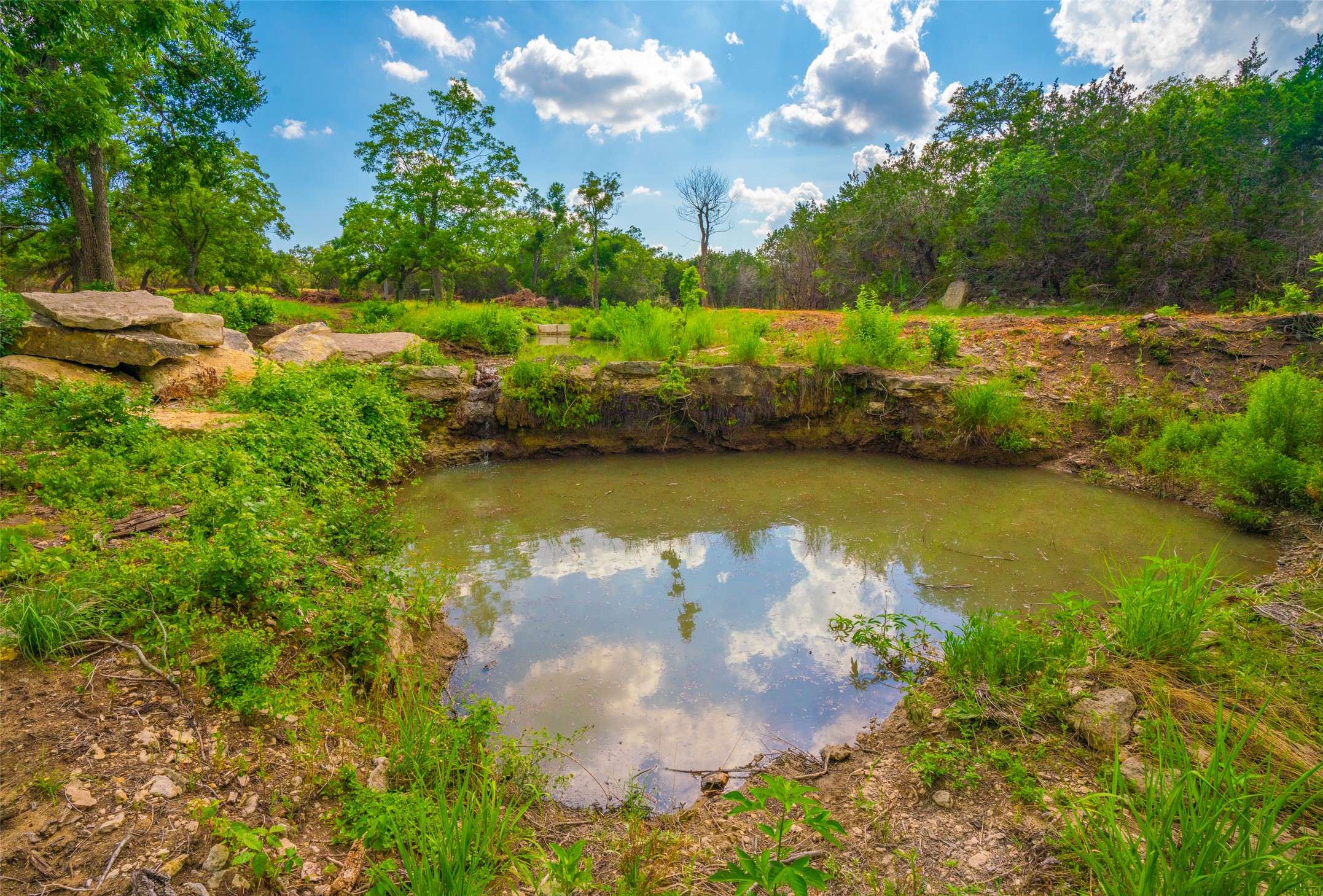 0 Spring Creek Ranch Wimberley, TX 78676 - Photo 11 of 29 an aerial view of a houses with yard