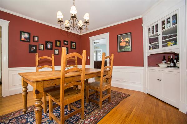 407 Weston Road Wellesley, MA 02482 - Photo 11 of 21 a view of a dining room with furniture
