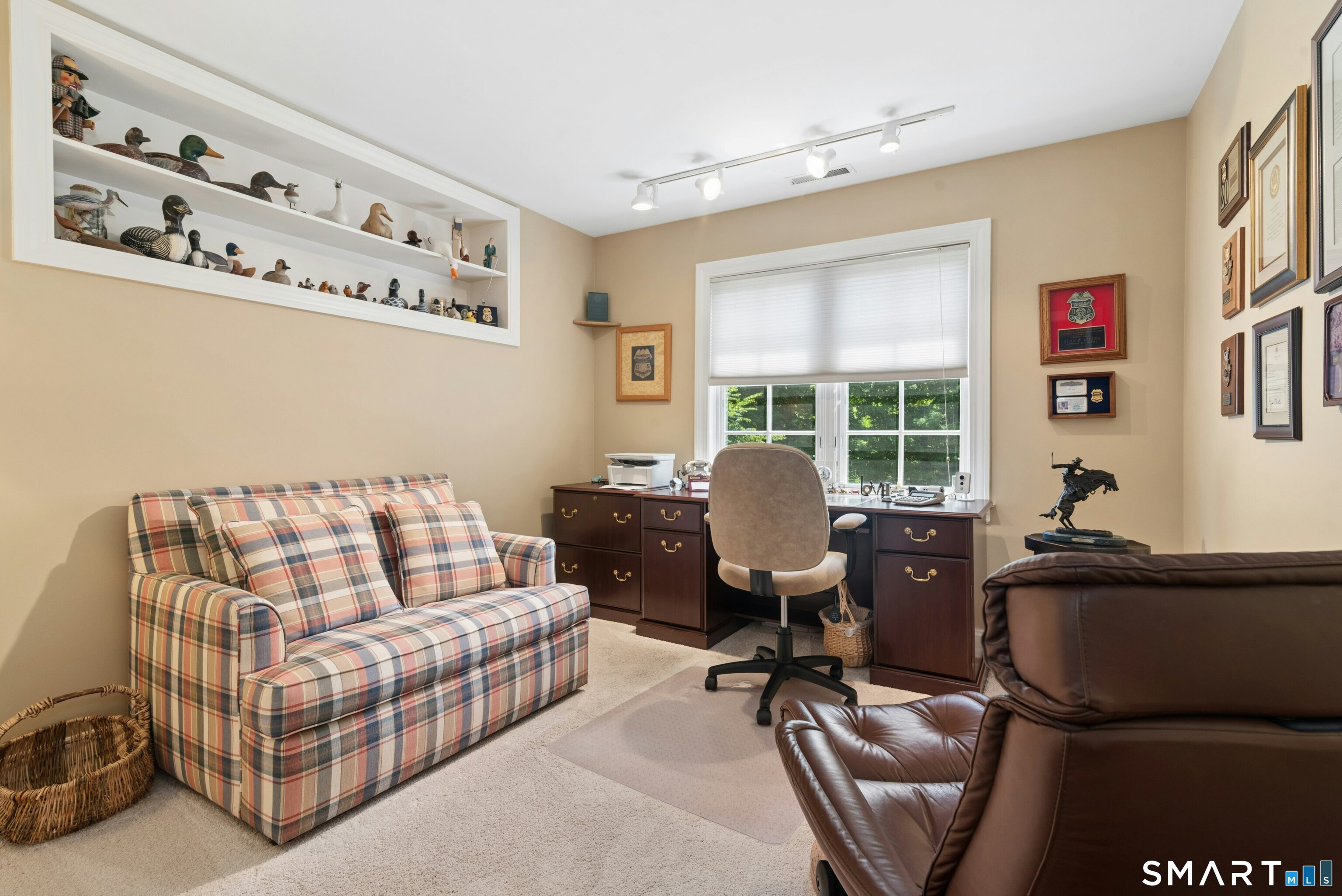 17 D Butterfield Road Newtown, CT 06470 - Photo 28 of 34 Third Upper Level Bedroom Currently Used as an Office