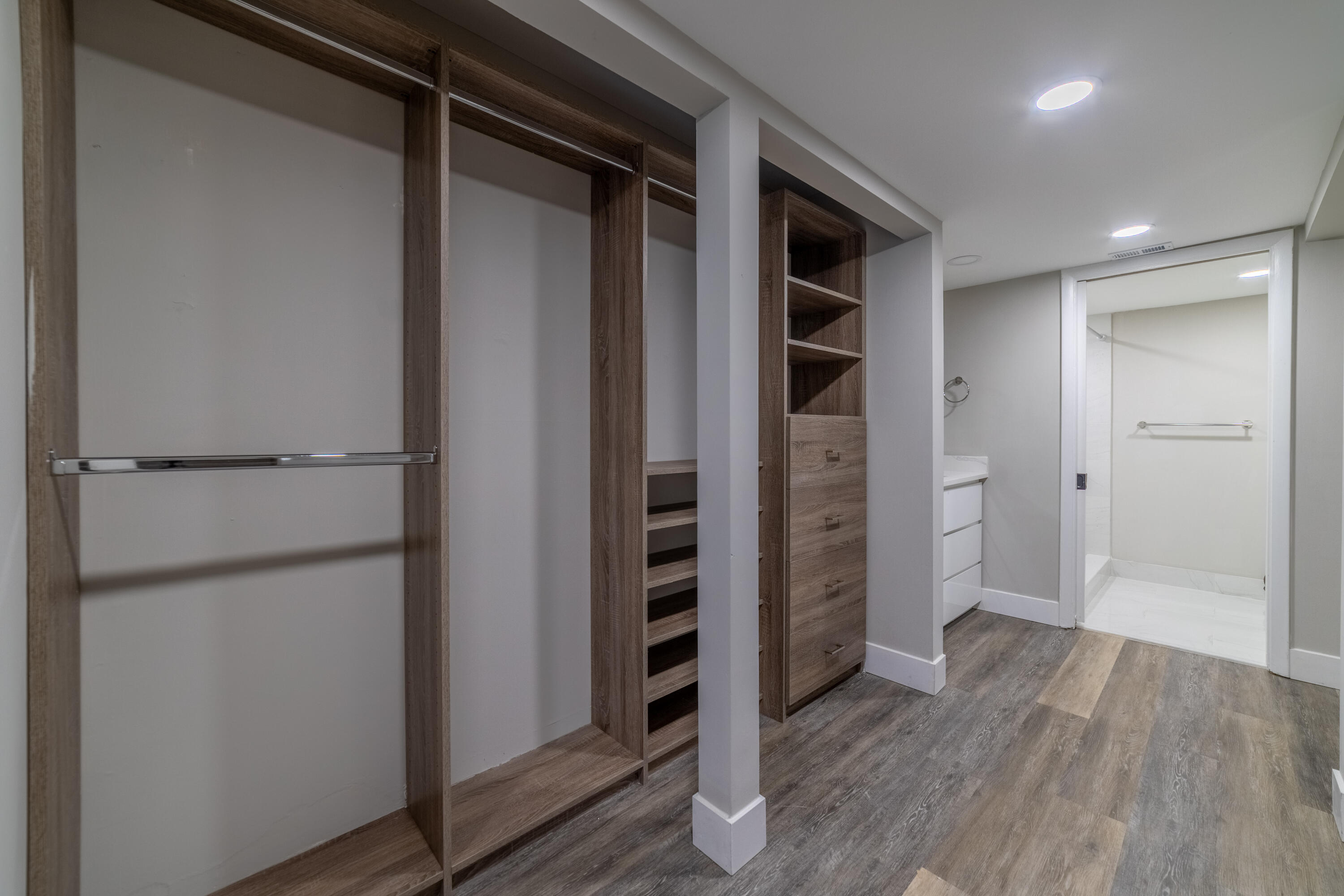 2517 Presidential Way, Unit B West Palm Beach, FL 33401 - Photo 24 of 45 wooden floor in an empty room