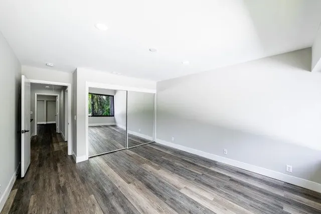 wooden floor in an empty room