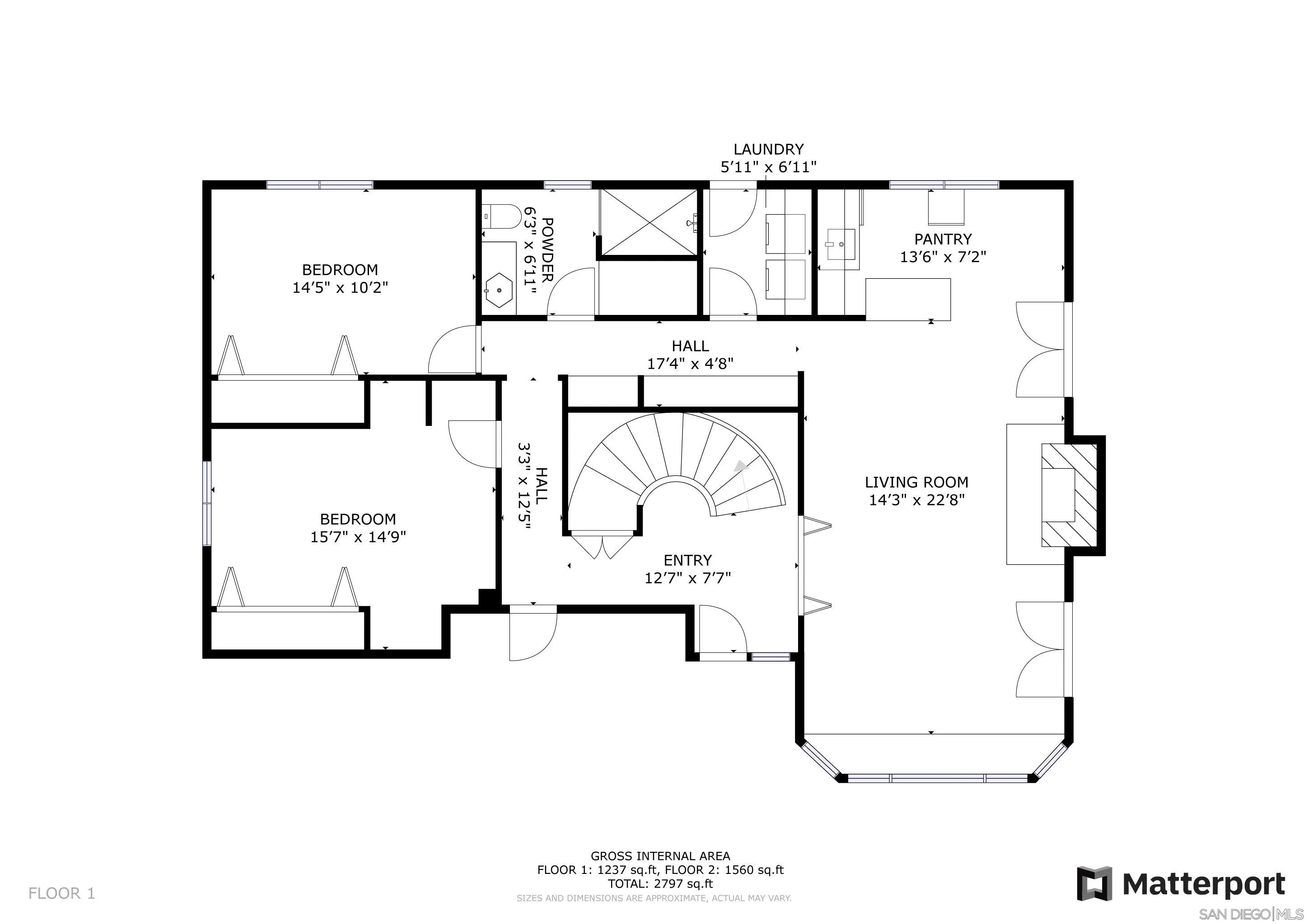 3944 Pala Mesa Drive Fallbrook, CA 92028 - Photo 38 of 39 a picture of a floor plan