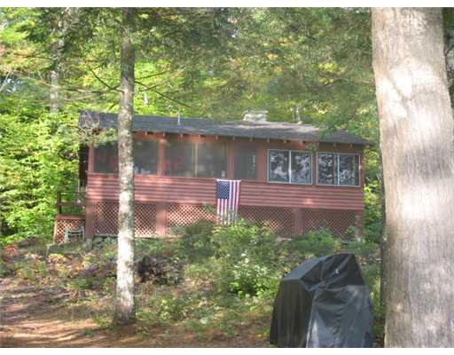 267 Vinton Road Lovell, ME 04051 - Photo 19 of 22 Exterior Front. Looking at camp from...