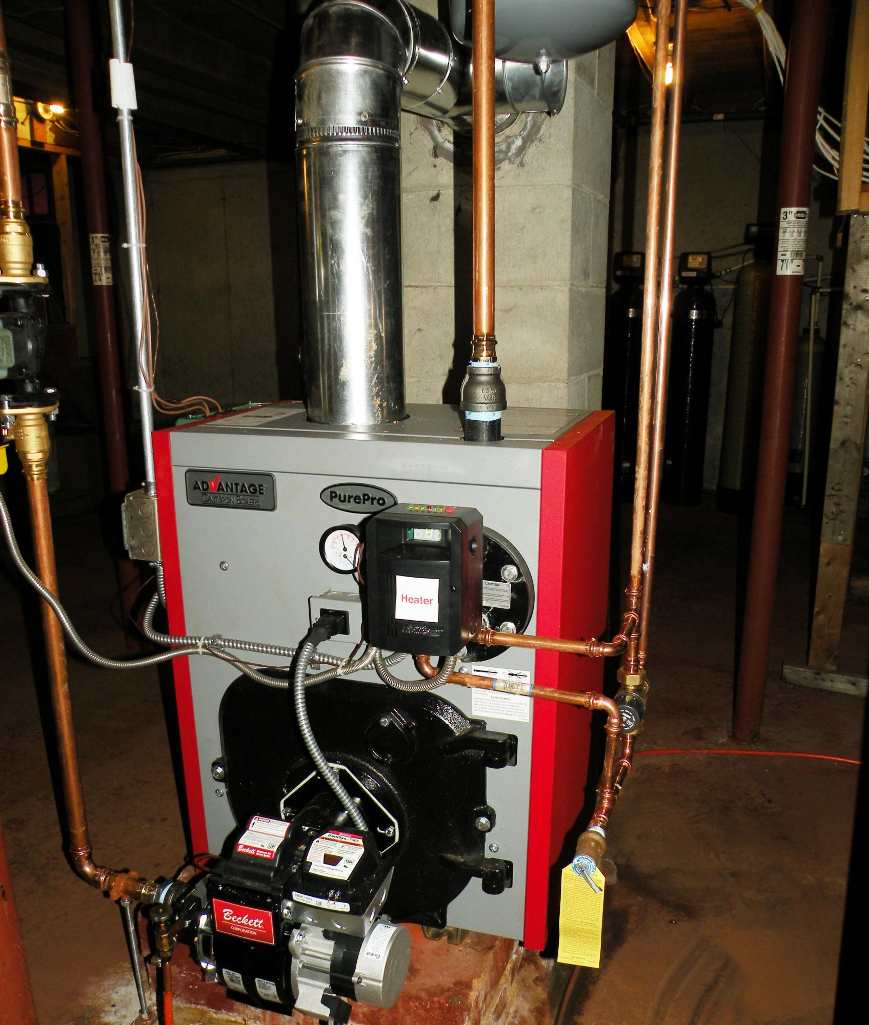 154 Woodman Road Buxton, ME 04093 - Photo 45 of 50 42 New FHW heating system