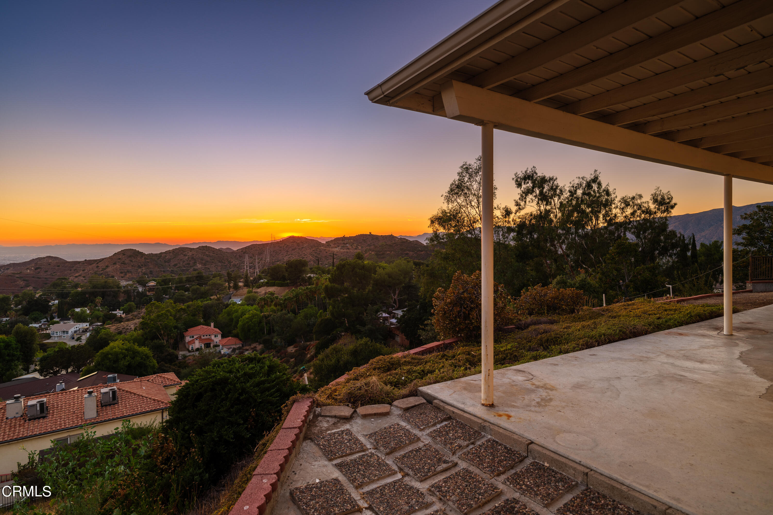 7162 Estepa Drive Tujunga, CA 91042 - Photo 2 of 43 a view of a terrace with a garden