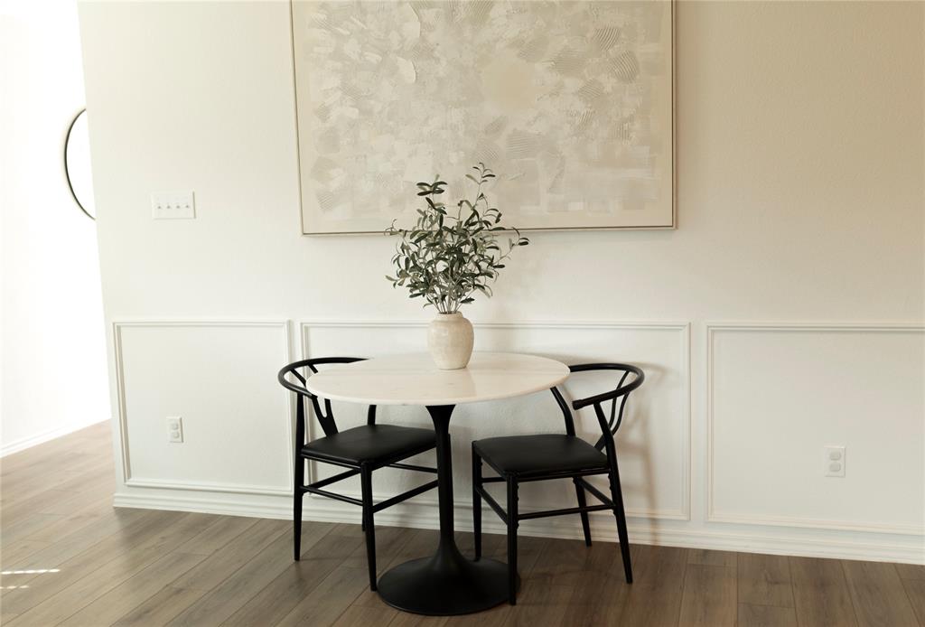 3224 Sherco Road Lorena, TX 76655 - Photo 4 of 20 a view of a dining room with furniture and wooden floor