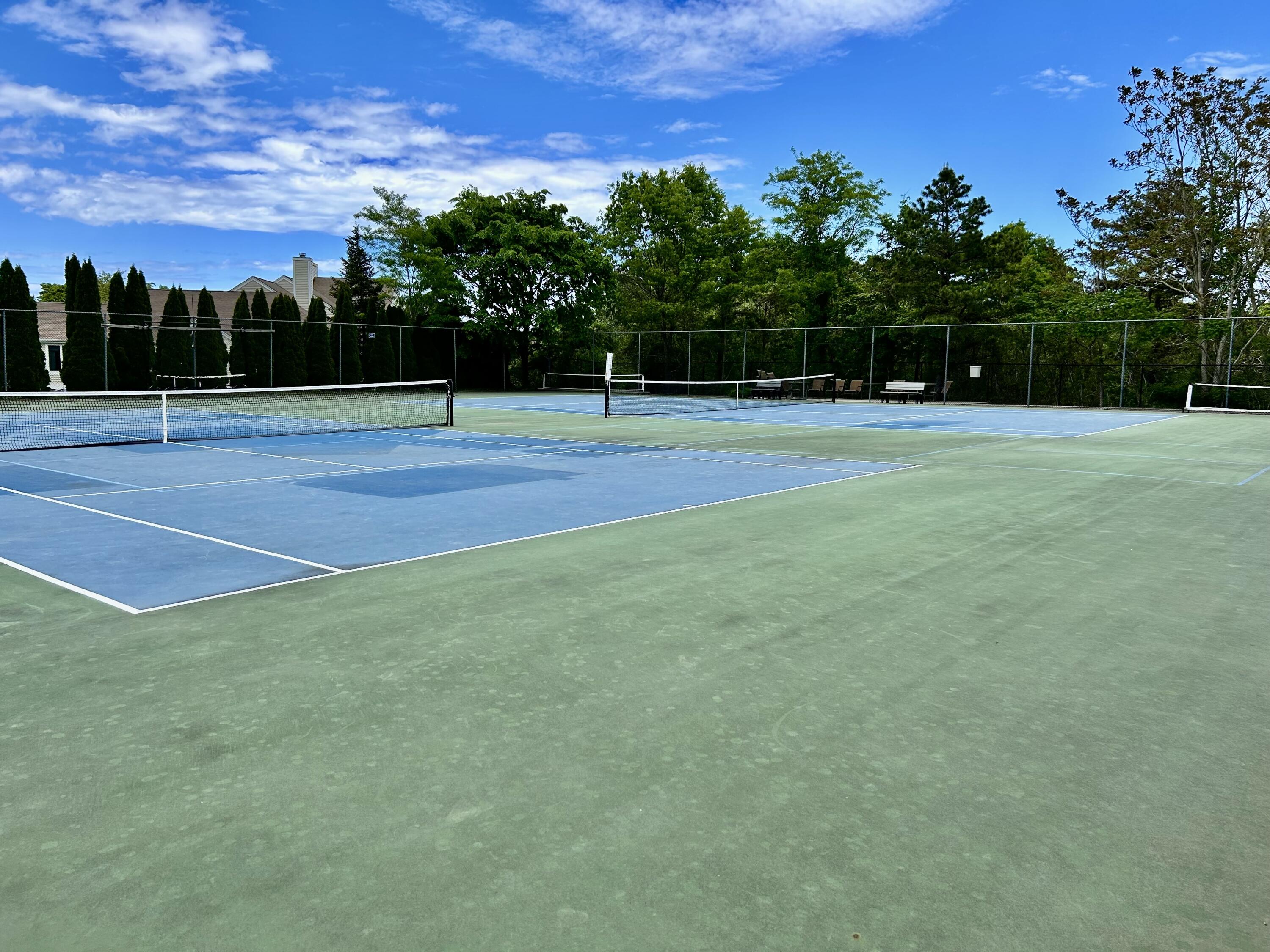 28 Windward Street, Unit 28 Mashpee, MA 02649 - Photo 34 of 37 a view of a tennis court