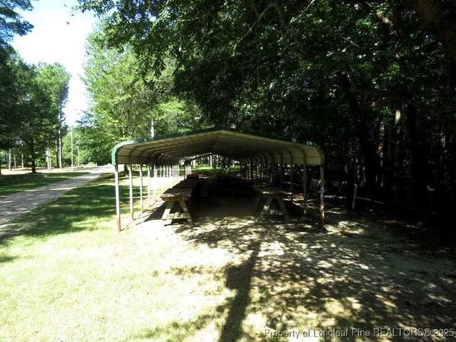 a view of outdoor space with garden view