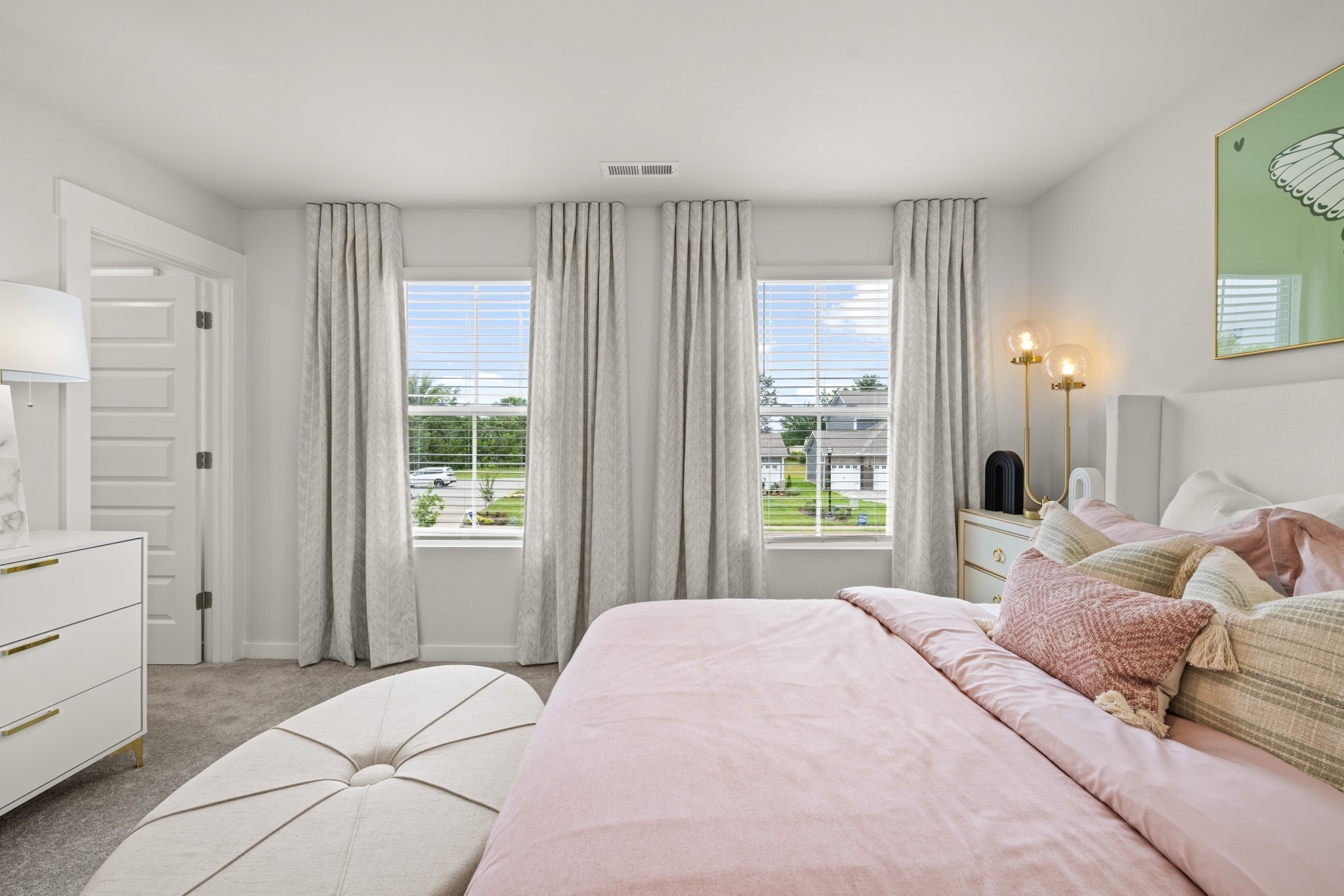 6370 North New Hope Road Hermitage, TN 37076 - Photo 55 of 84 a bedroom with a bed and a large window