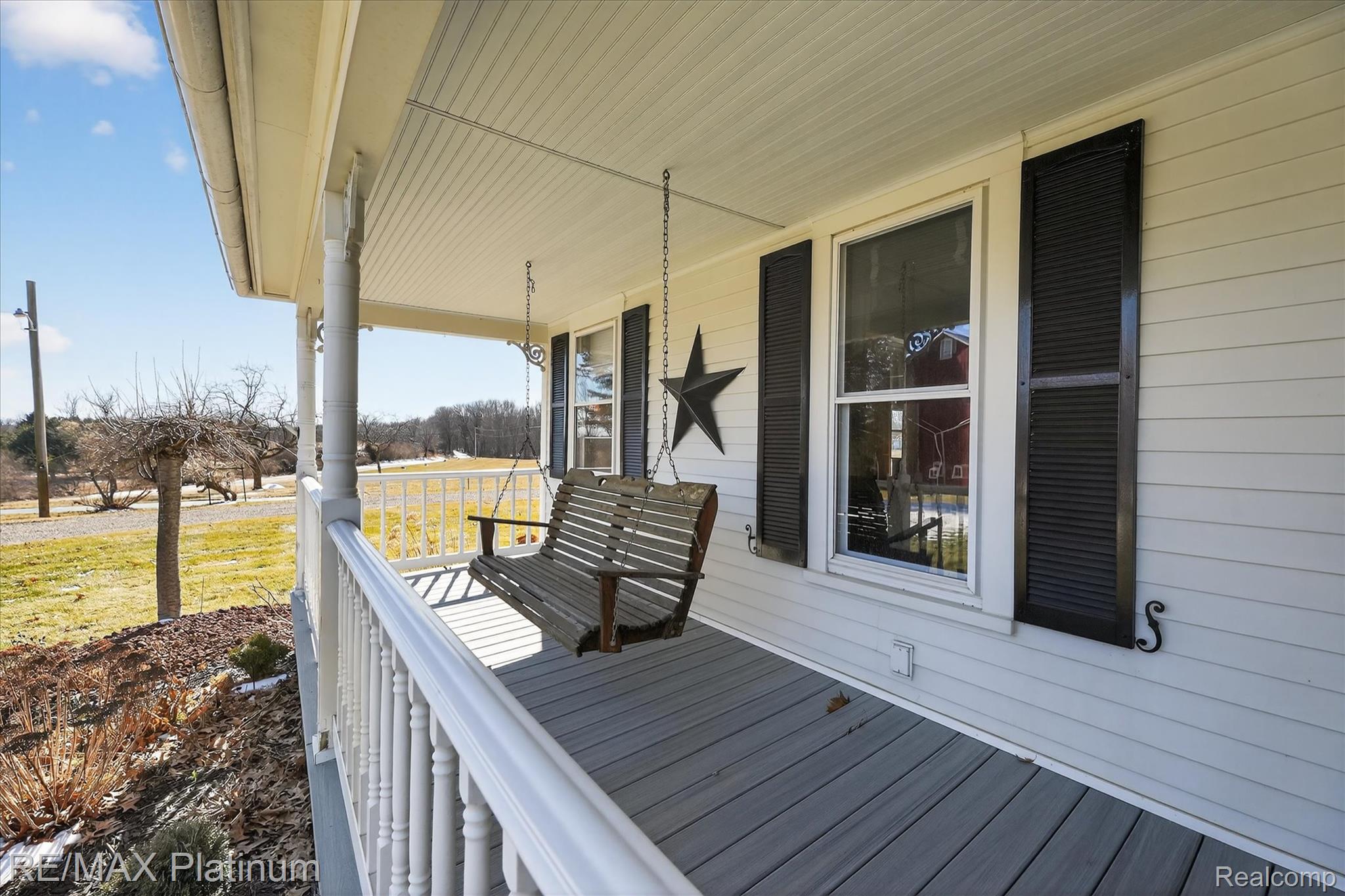 15330 Howlett Road Gregory, MI 48137 - Photo 21 of 26 View of wooden porch