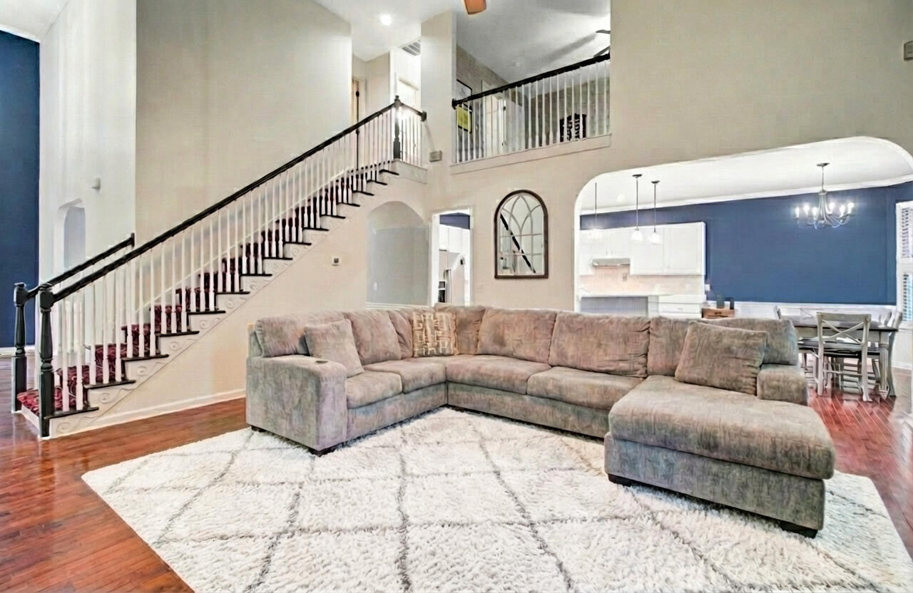 306 Clubview Road Summerville, SC 29485 - Photo 15 of 44 Family Room & Staircase View