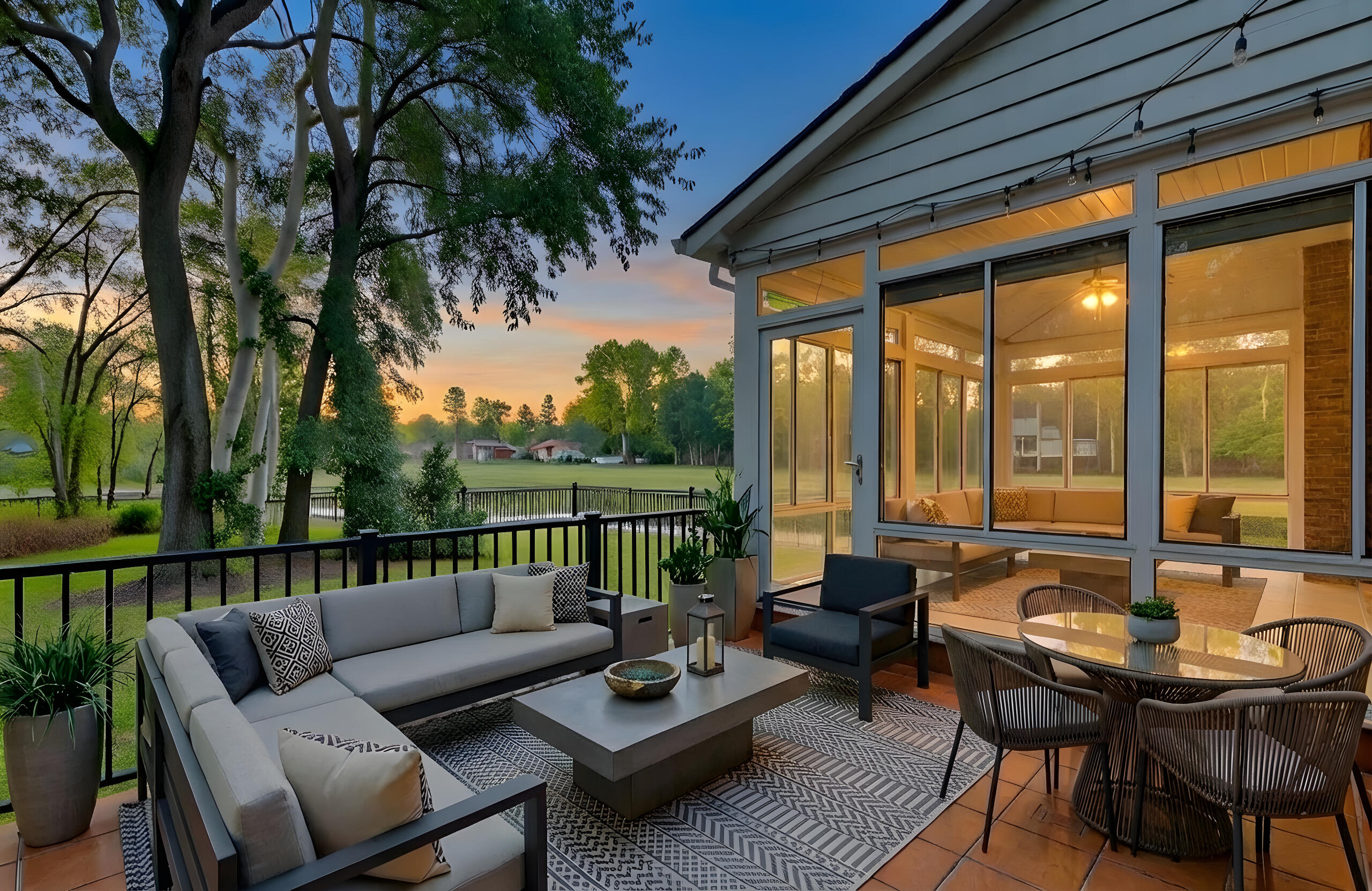 306 Clubview Road Summerville, SC 29485 - Photo 3 of 44 Patio and Sunroom View