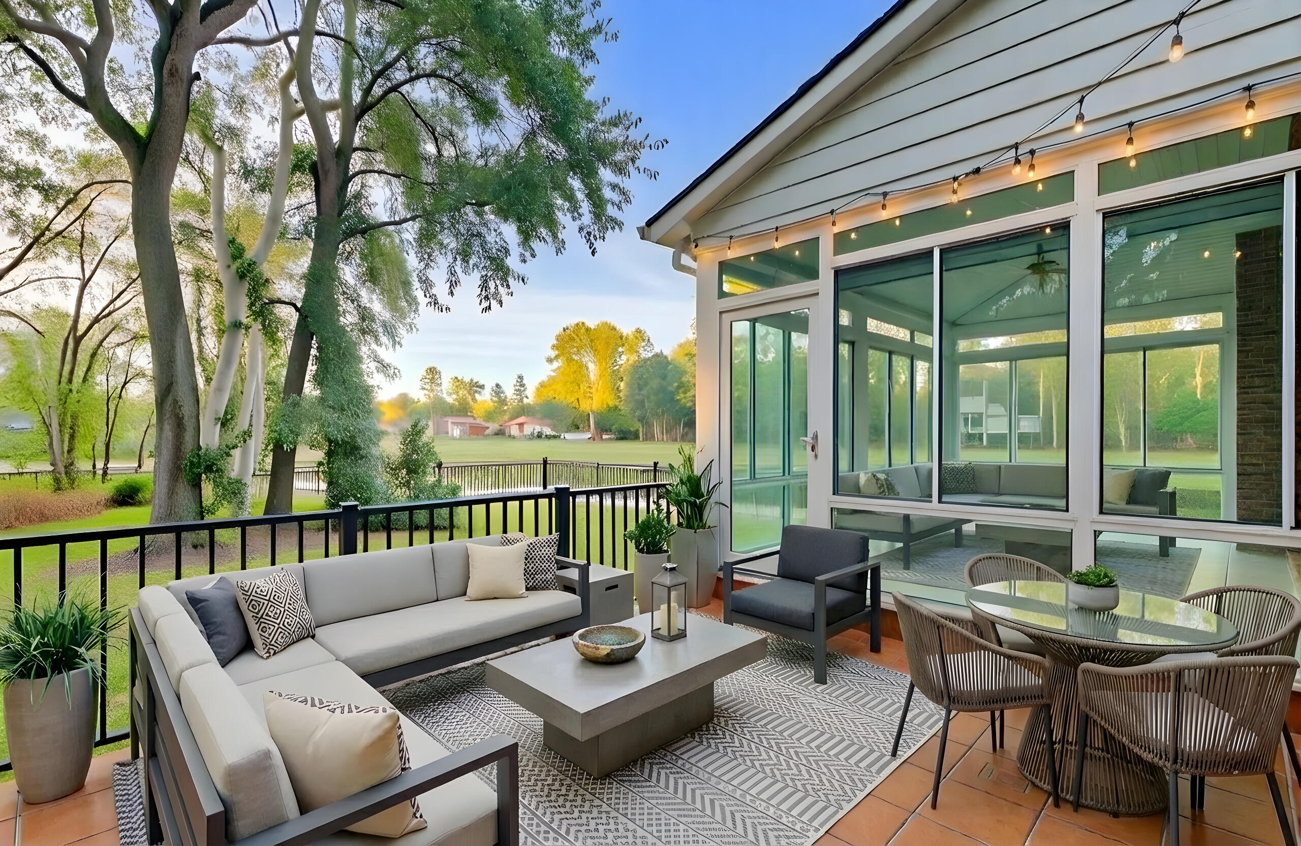 306 Clubview Road Summerville, SC 29485 - Photo 34 of 44 Patio & Sunroom View