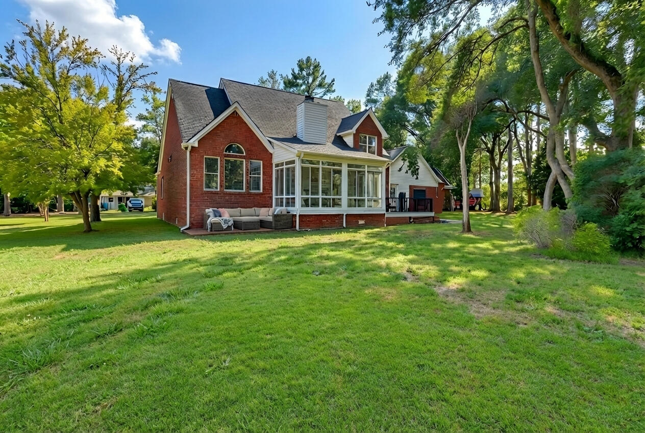 306 Clubview Road Summerville, SC 29485 - Photo 35 of 44 Rear Side View with Second Pati0