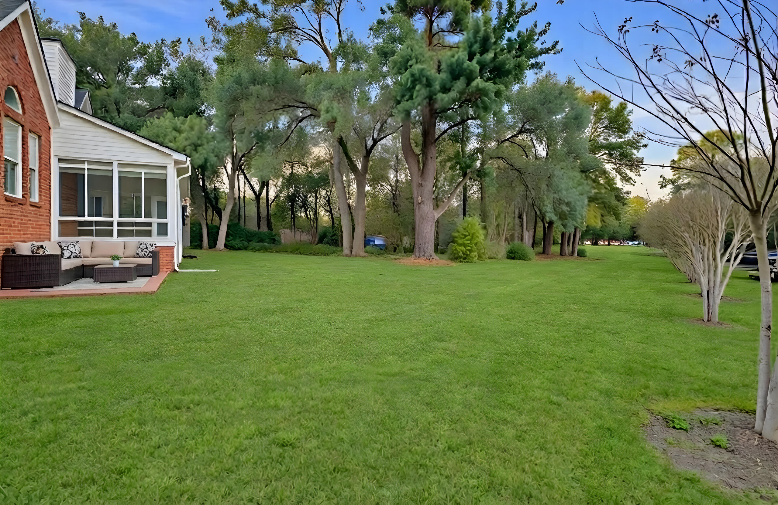 306 Clubview Road Summerville, SC 29485 - Photo 36 of 44 Rear Side View with Second Pati0