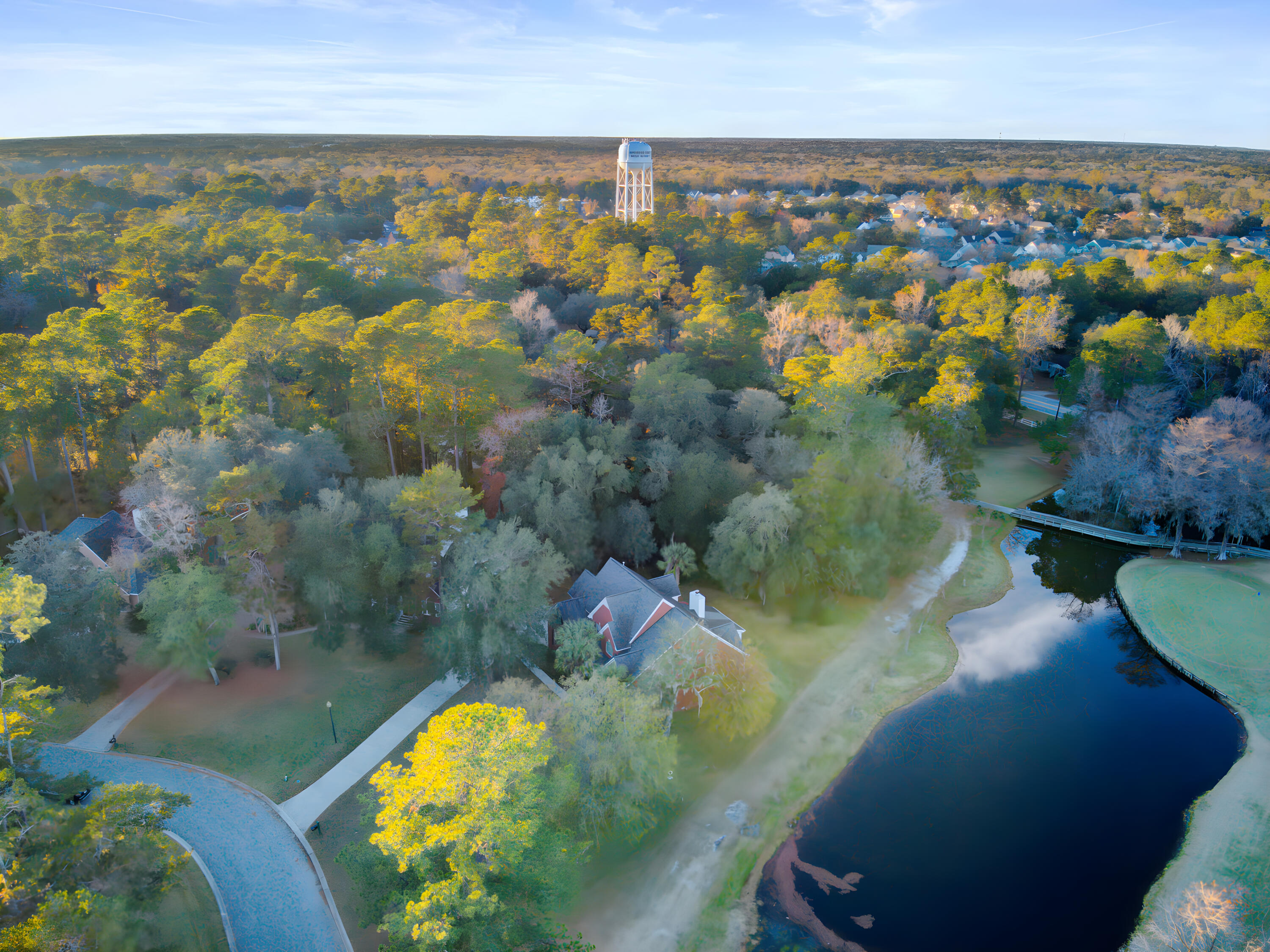 306 Clubview Road Summerville, SC 29485 - Photo 41 of 44 Neighborhood Aerial