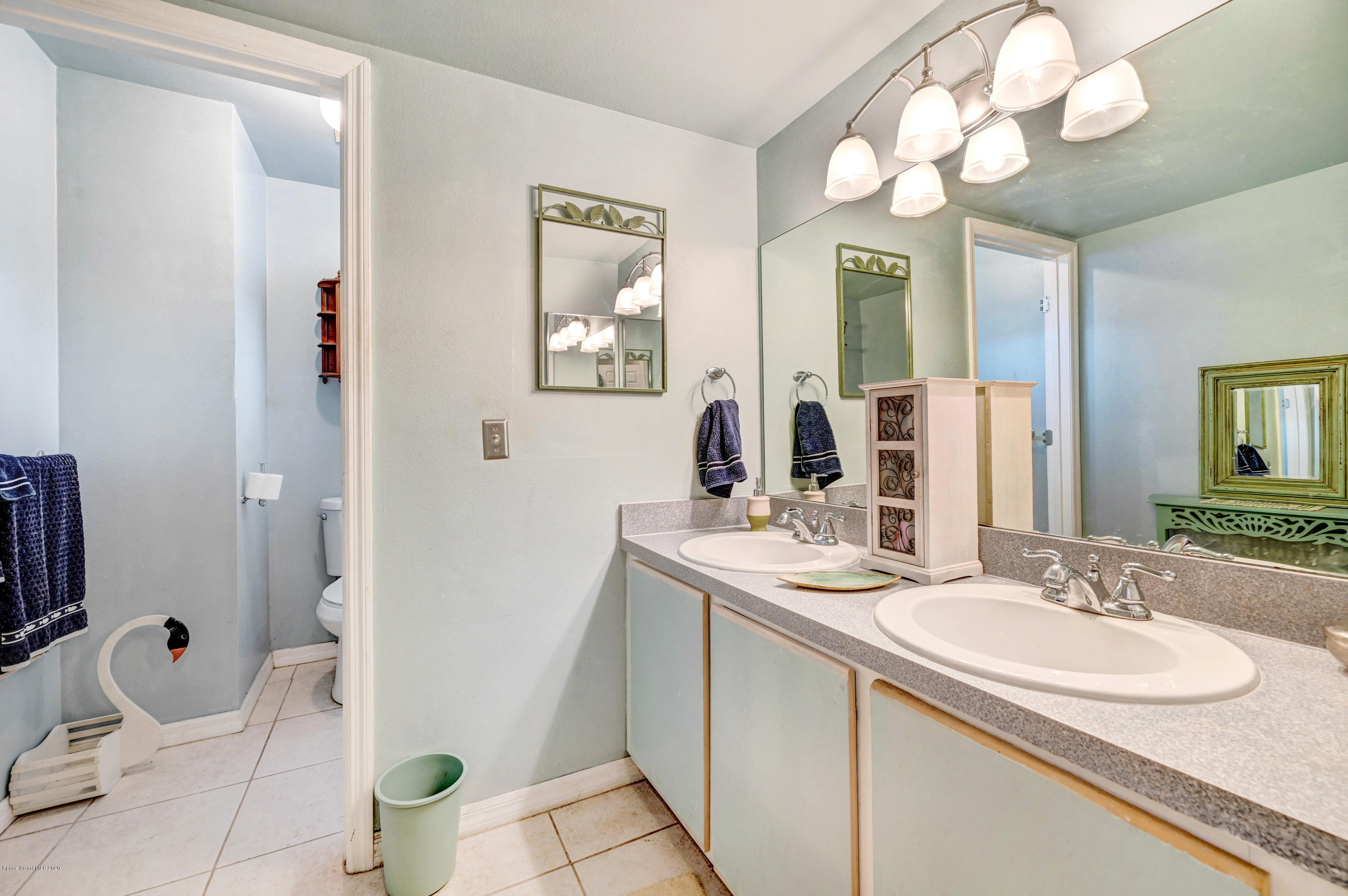2334 Ravel Road Southeast Palm Bay, FL 32909 - Photo 13 of 34 Double Sinks in Master Bathroom