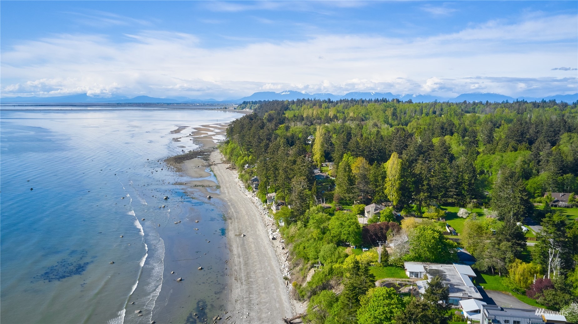 0 Rex Street Point Roberts, WA 98281 - Photo 8 of 10 an aerial view of a houses with a yard