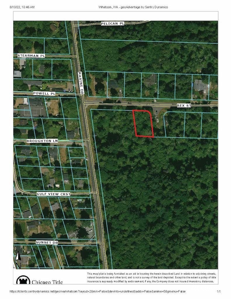 0 Rex Street Point Roberts, WA 98281 - Photo 9 of 10 a view of a yard