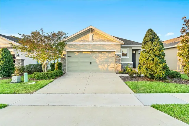 a view of backyard of the house