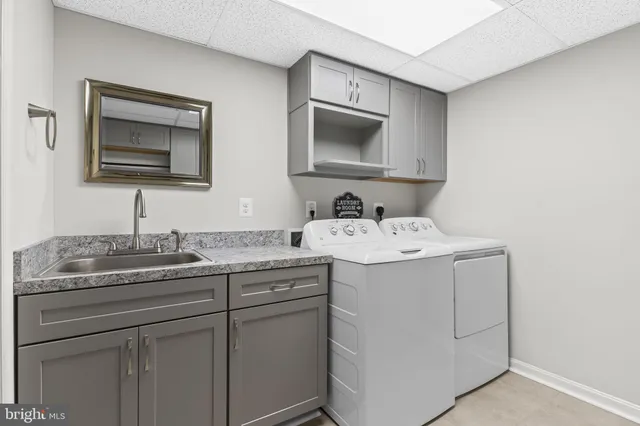 a view of a garden with a bench