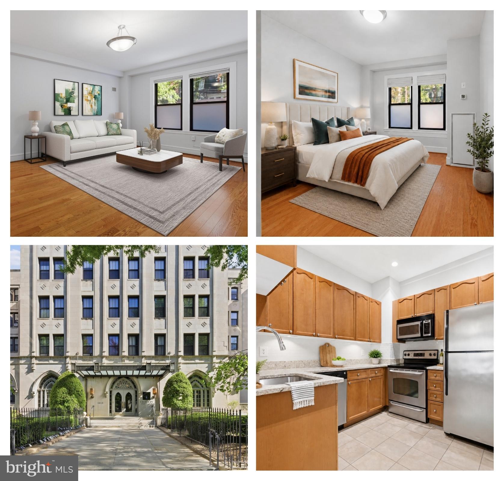 1613 Harvard Street Northwest, Unit 114 Washington, DC 20009 - Photo 1 of 22 Bright interiors and classic architectural charm