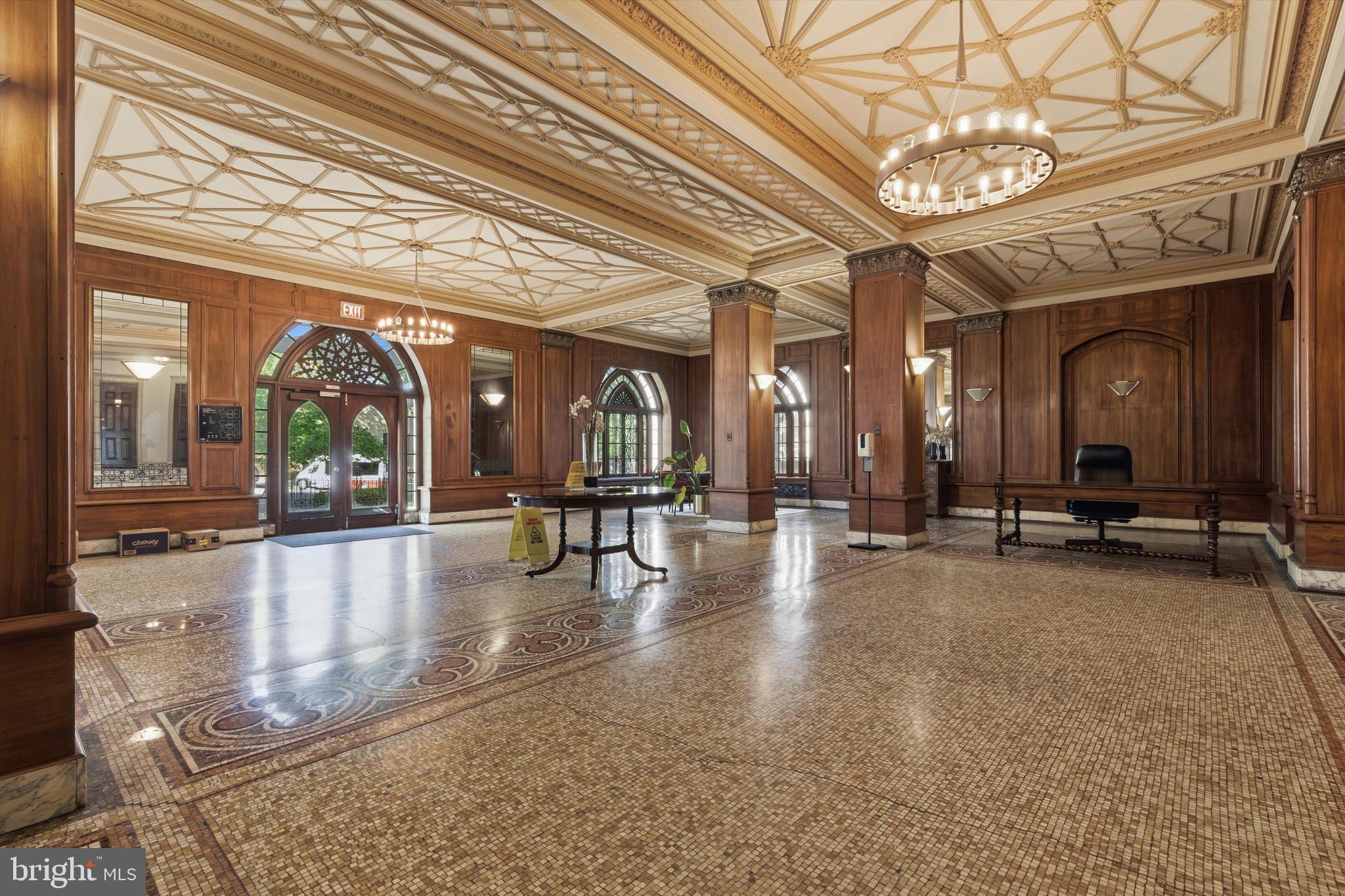 1613 Harvard Street Northwest, Unit 114 Washington, DC 20009 - Photo 17 of 22 Stunning lobby and common area