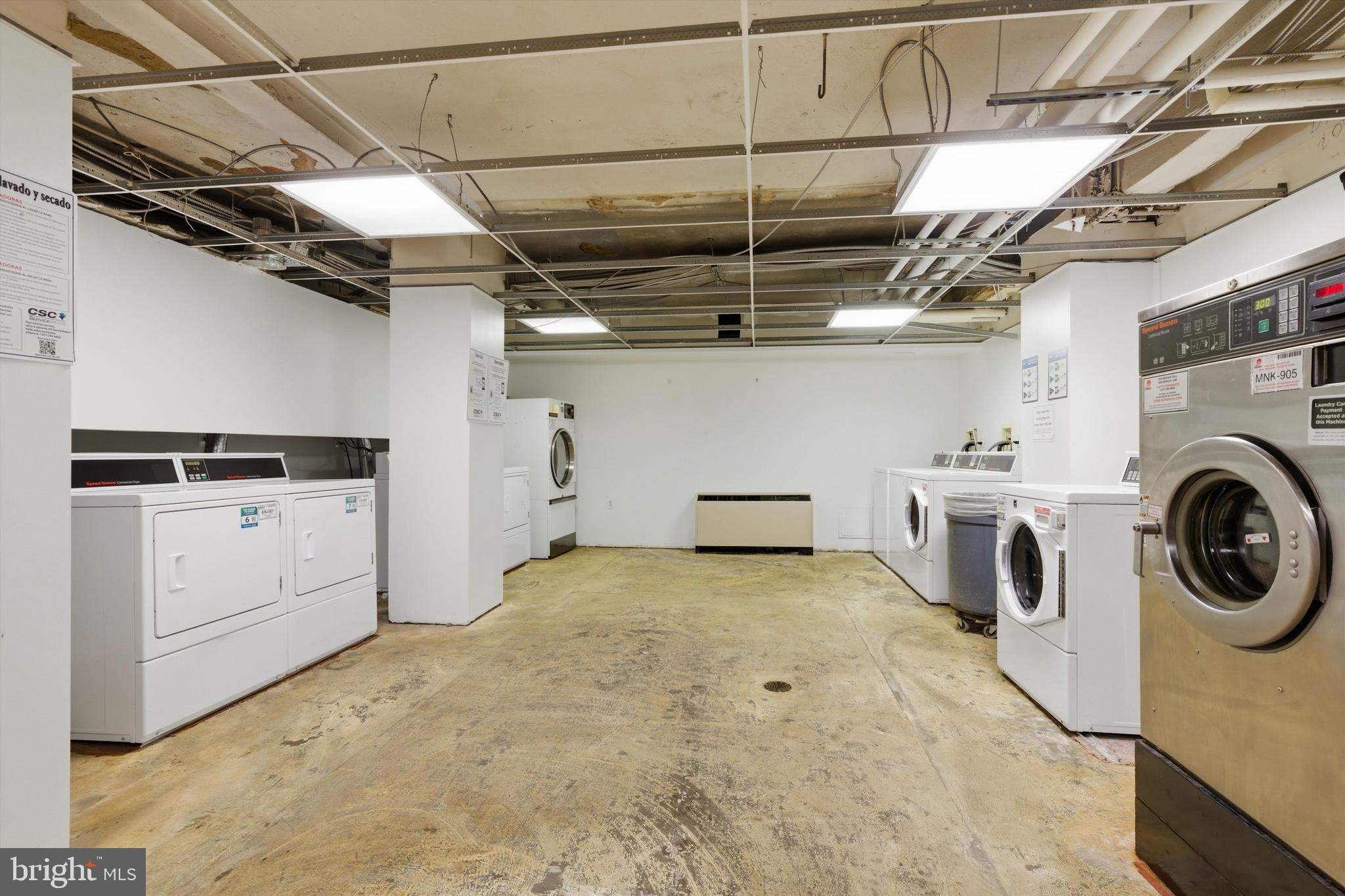 1613 Harvard Street Northwest, Unit 114 Washington, DC 20009 - Photo 19 of 22 Common laundry facilities