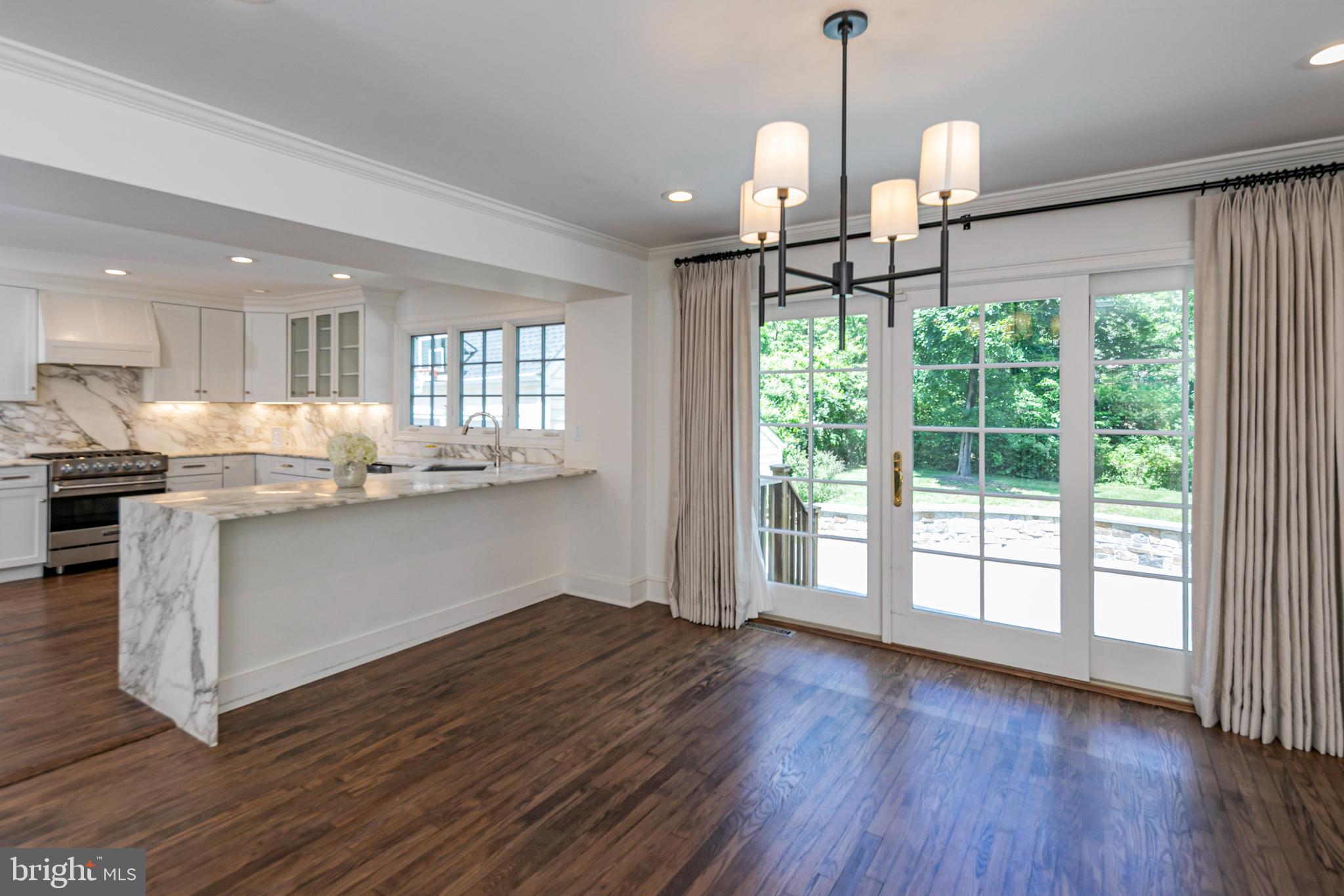 131 Randall Road Princeton, NJ 08540 - Photo 9 of 33 Dining Room and Kitchen View
