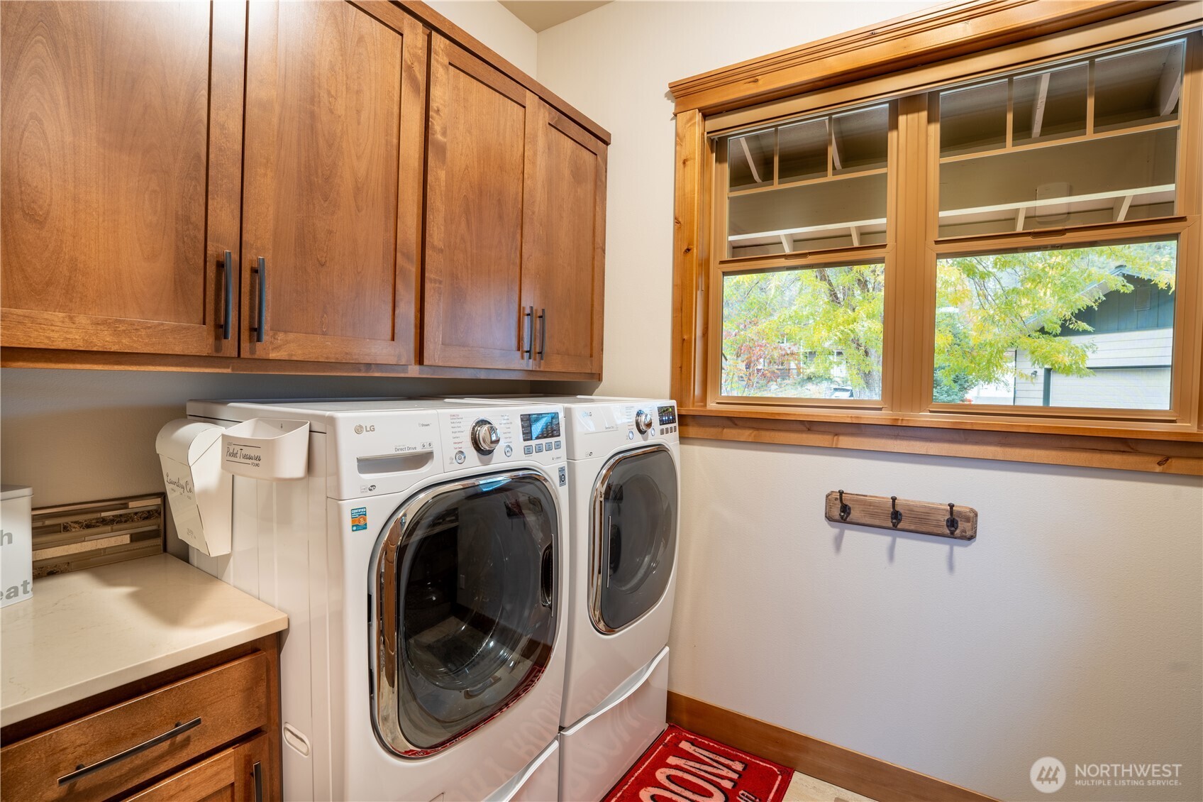 9047 Icicle Road Leavenworth, WA 98826 - Photo 21 of 30 a utility room with dryer and washer