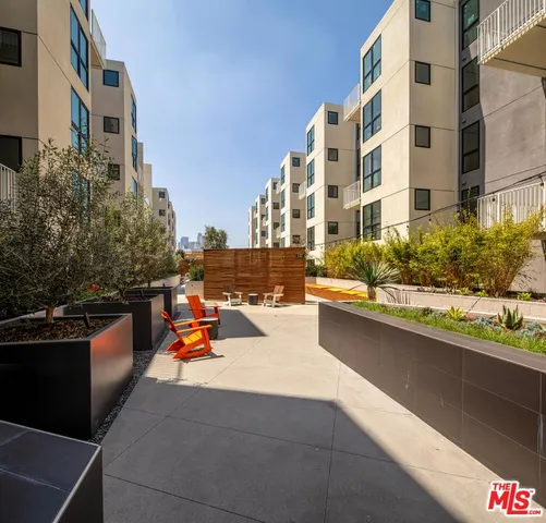 a view of outdoor space with lounge chair