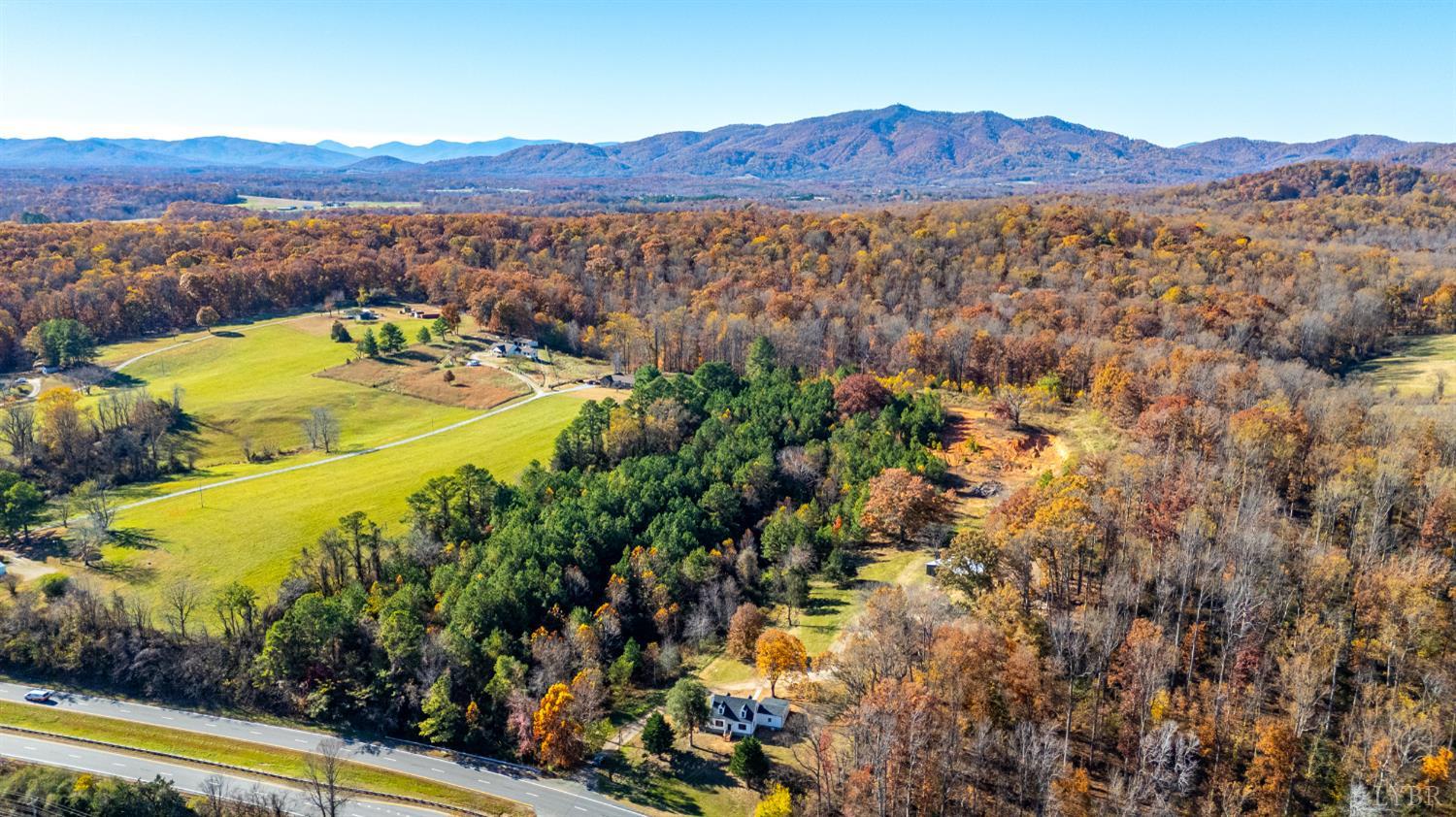 1612 South Amherst Highway Amherst, VA 24521 - Photo 42 of 48 a view of a lush green field with mountains in the background