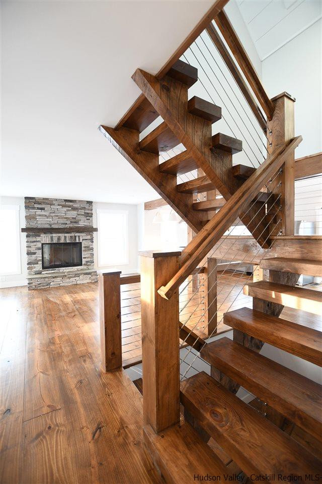 460 County Road Callicoon, NY 12723 - Photo 5 of 33 a view of entryway and hall with wooden floor