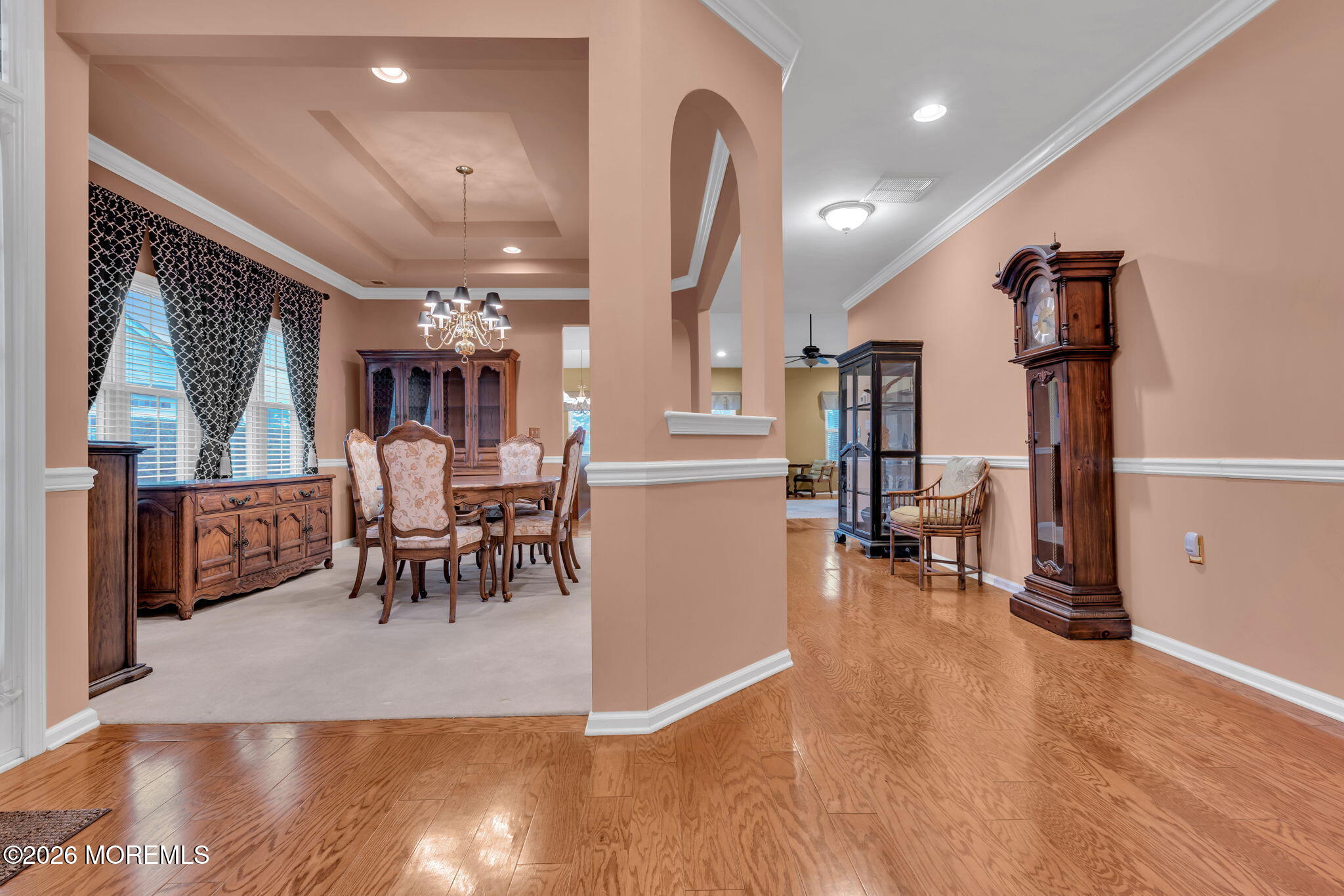 46 Pancoast Road Waretown, NJ 08758 - Photo 8 of 55 a living room with furniture a large window and chairs