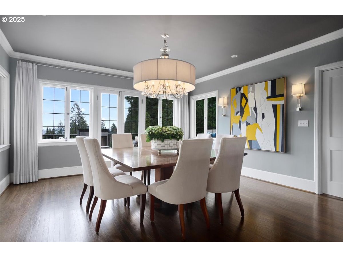 2624 Southwest Talbot Road Portland, OR 97201 - Photo 13 of 48 a view of a dining room with furniture window and wooden floor