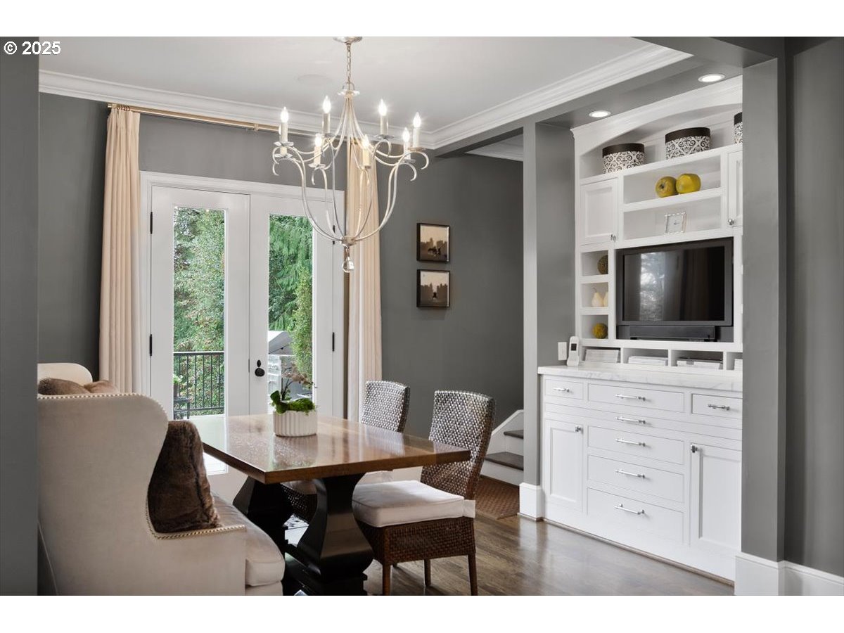 2624 Southwest Talbot Road Portland, OR 97201 - Photo 18 of 48 a view of a dining room with furniture and window
