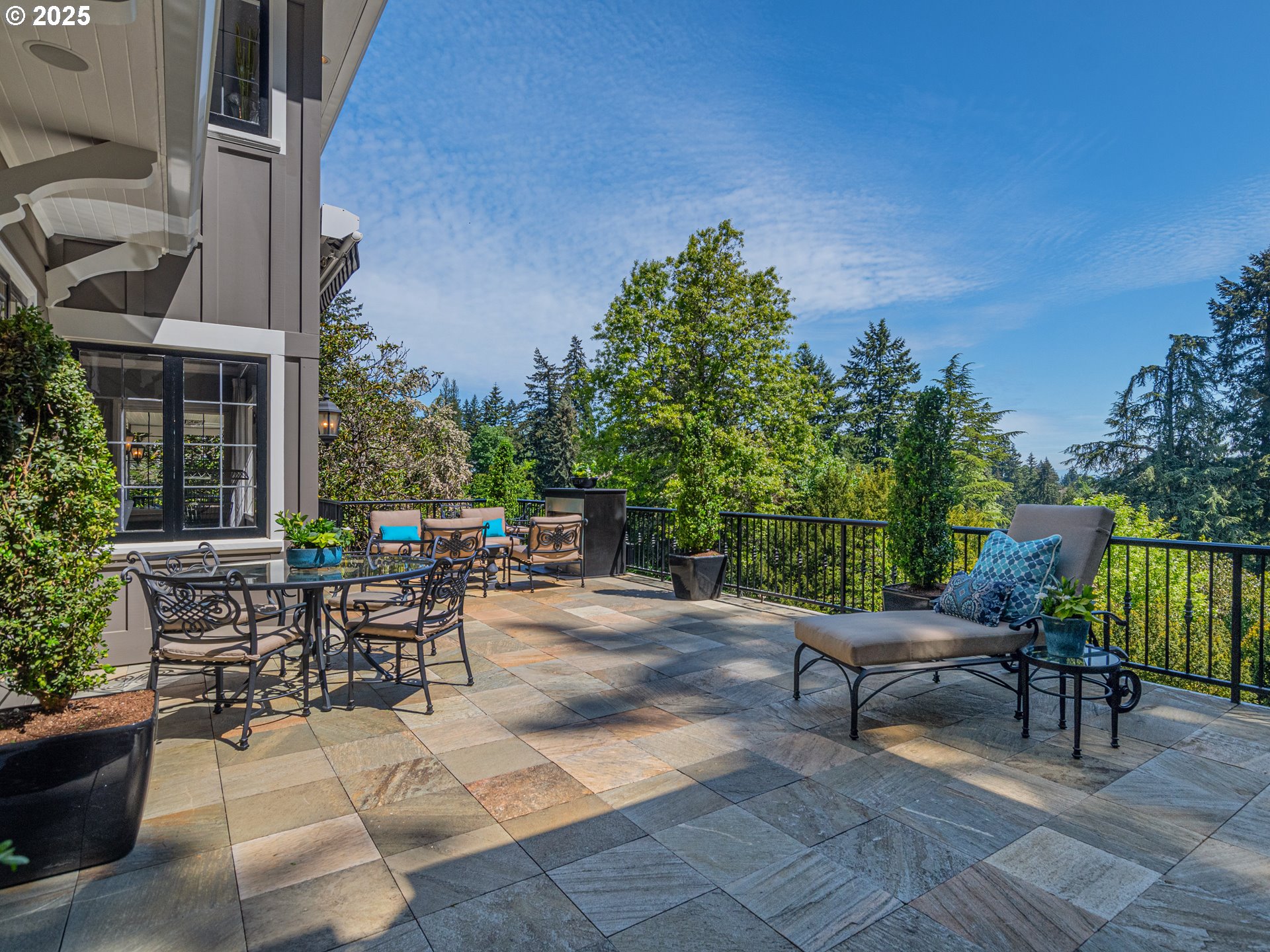 2624 Southwest Talbot Road Portland, OR 97201 - Photo 44 of 48 a view of a chairs and tables in the back yard of the house
