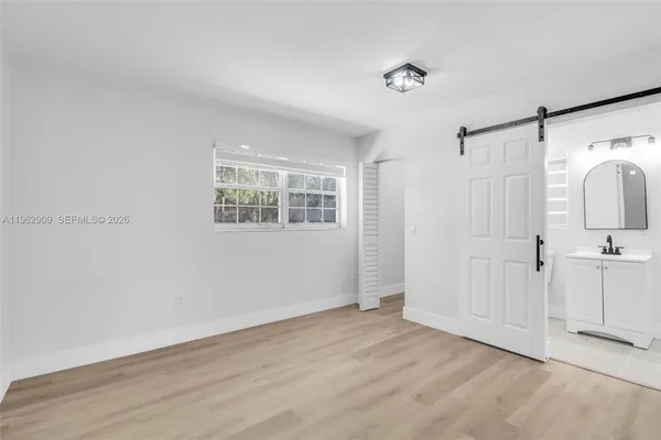 wooden floor in an empty room
