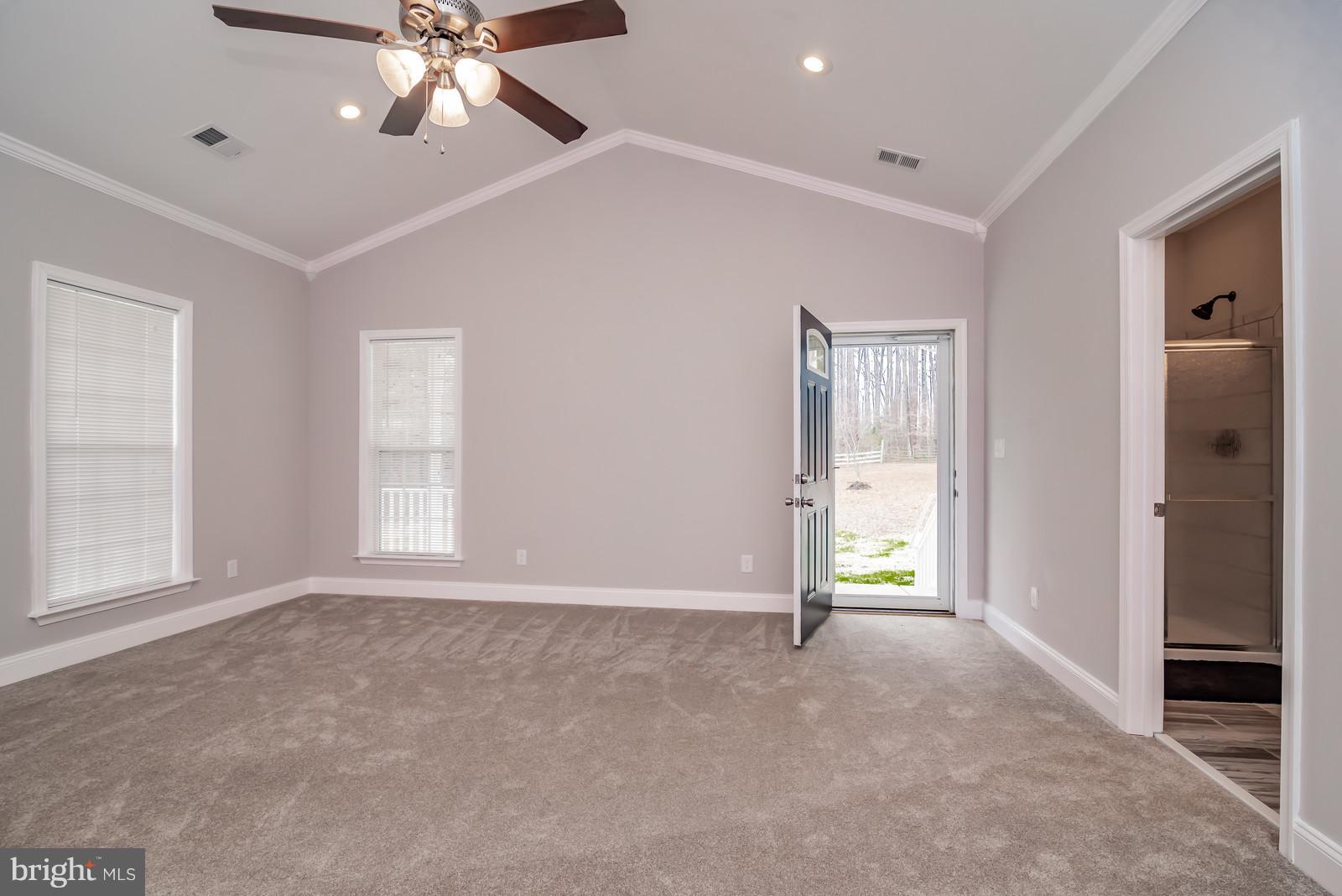 14501 Washington Mill Road King George, VA 22485 - Photo 30 of 44 MASTER BEDROOM W/ DECK ACCESS